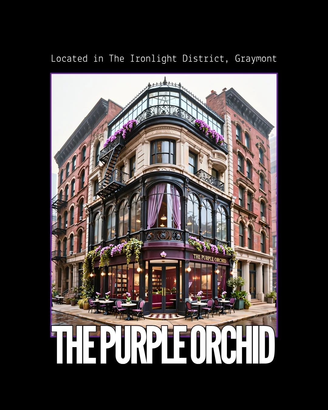 The Purple Orchid