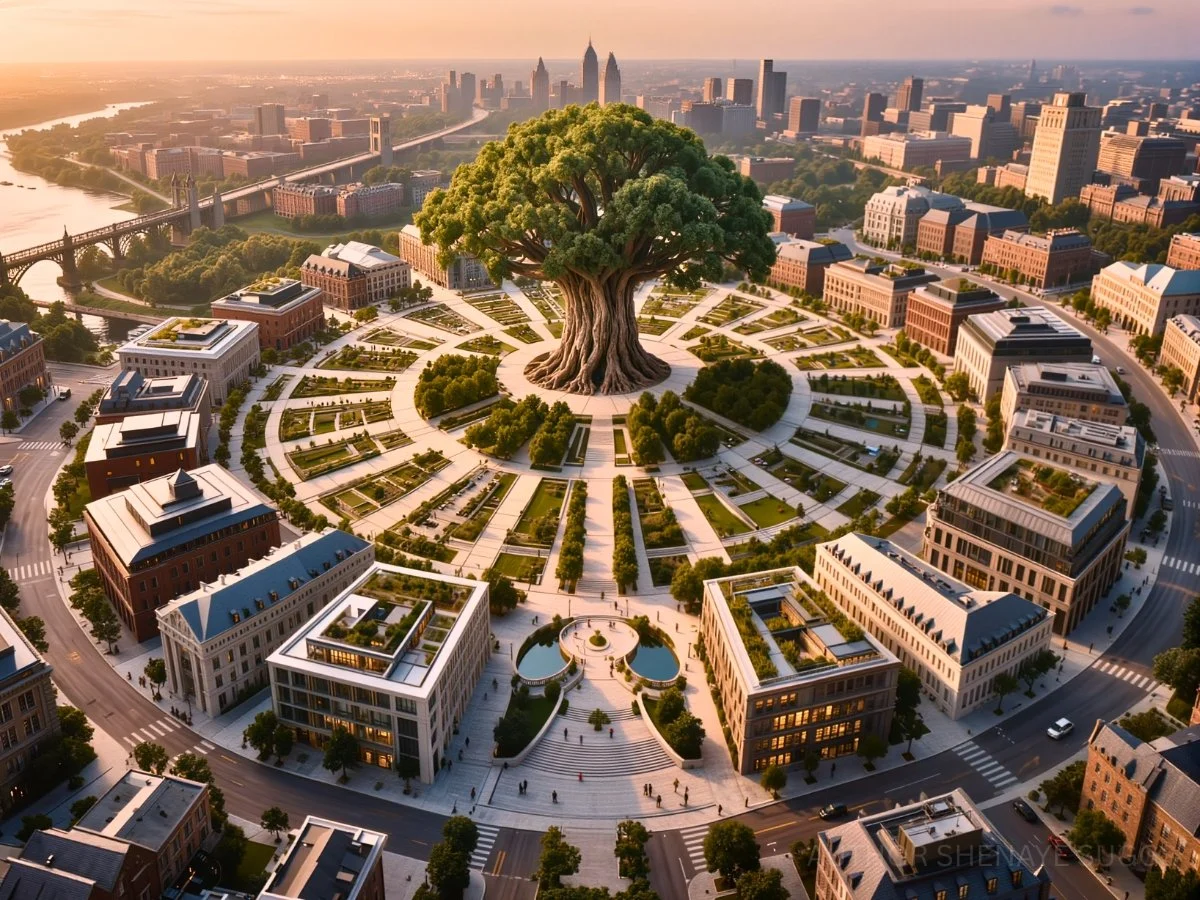 Zaire LaRue's City Plans 3D Render