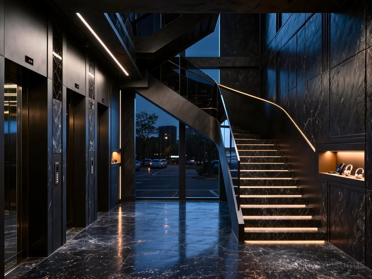 The Stairs + Elevator