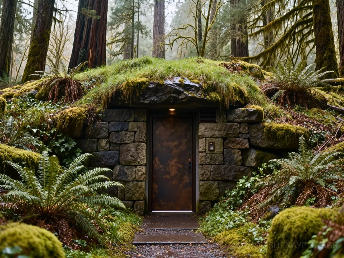 Lone Door Entrance