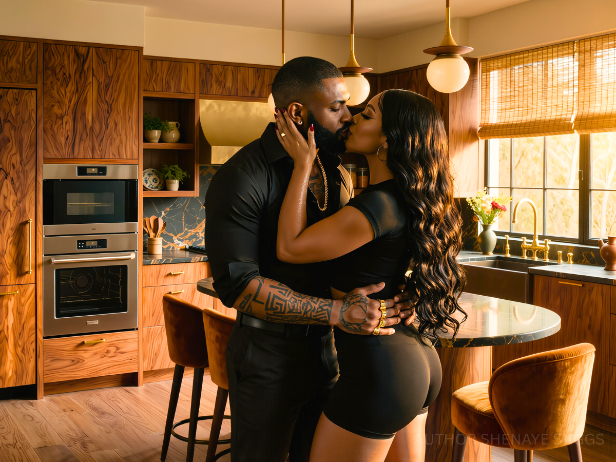 A Sweet Kiss Between Saela and Zaire