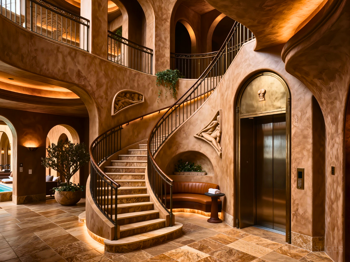 The Stairwell + Elevator