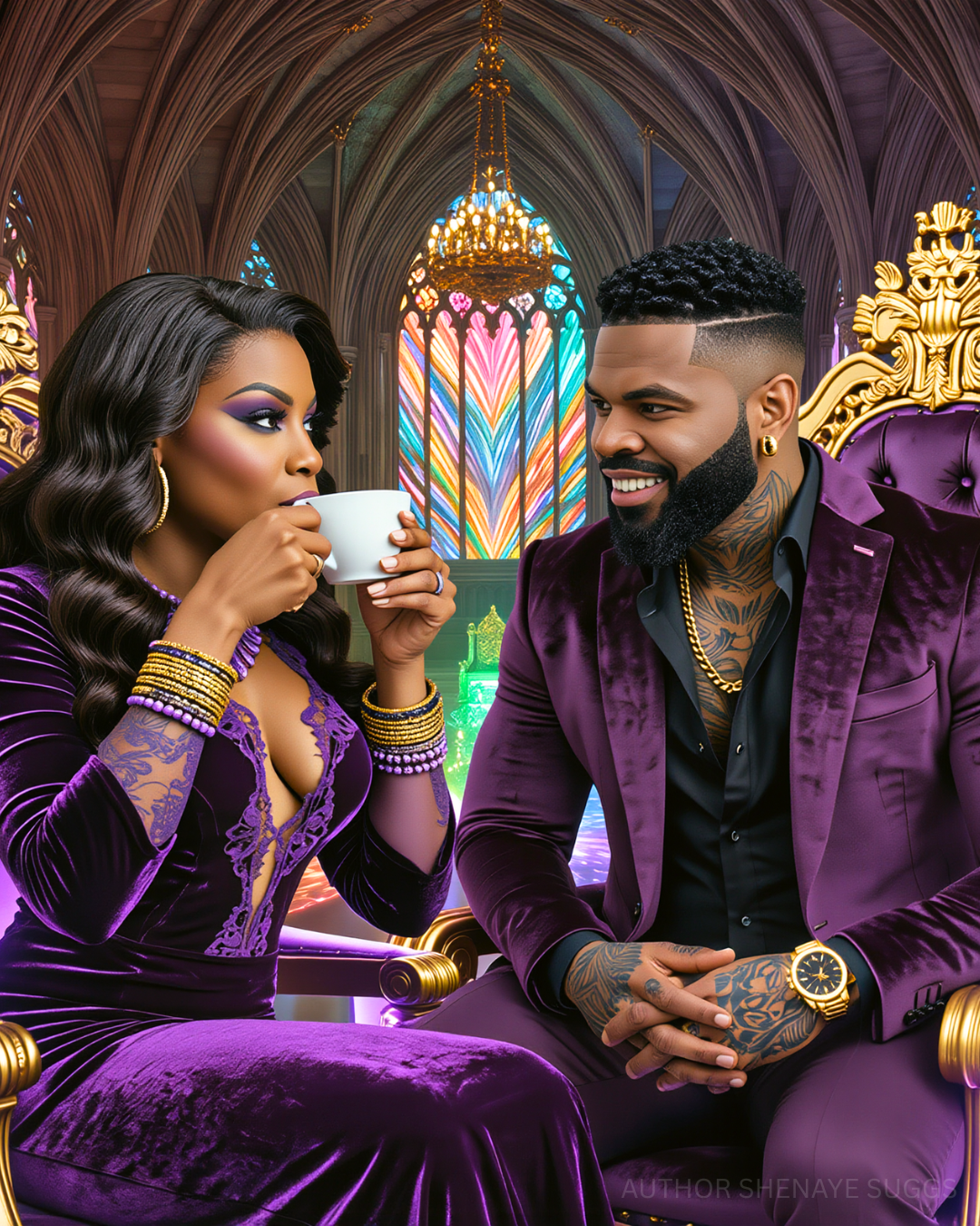 Tiberias + His Wife Ella Rose