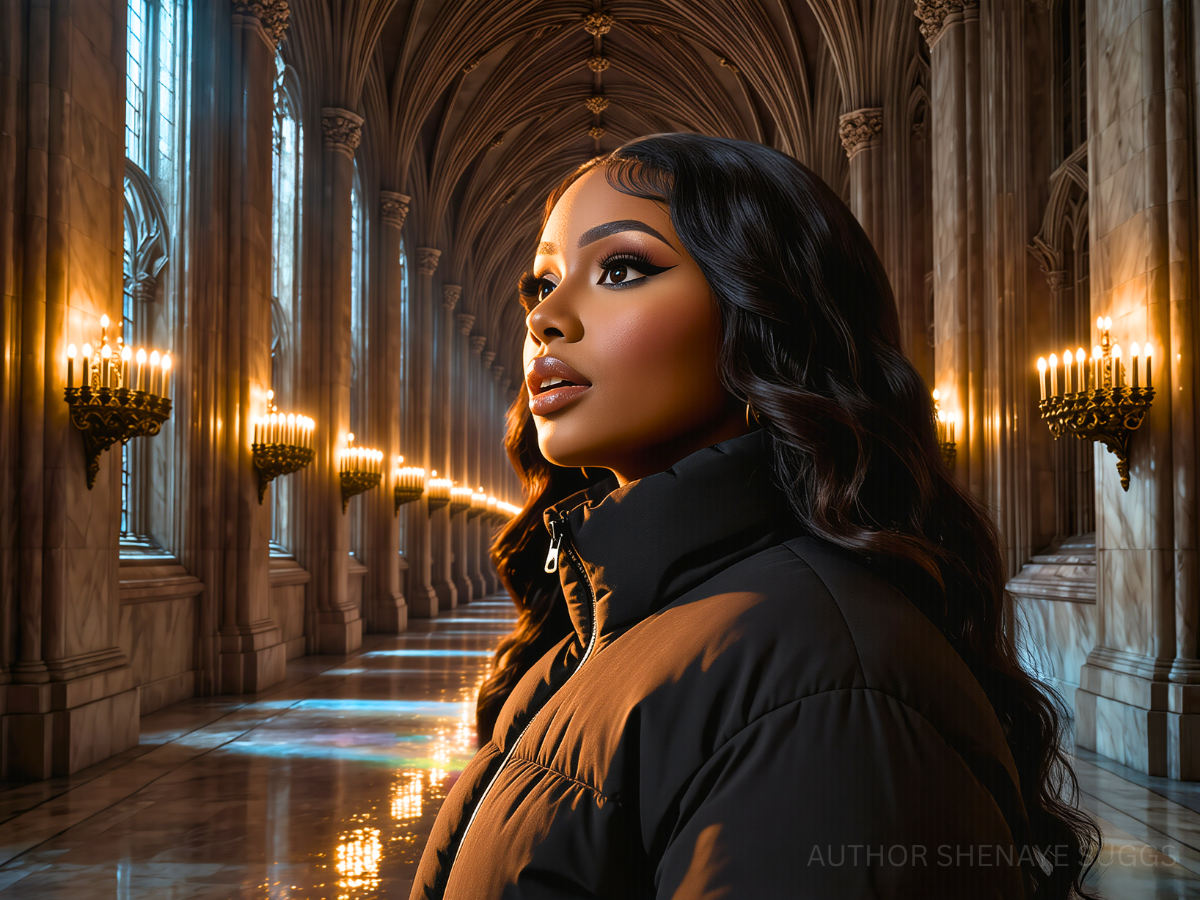  Remember in Pray You Catch Me when Saela visited the In-Between for the first time? This was her face when she entered the royal hallway for the first time. And if you ain’t got no idea what I’m talking about, click this photo to go read the book an