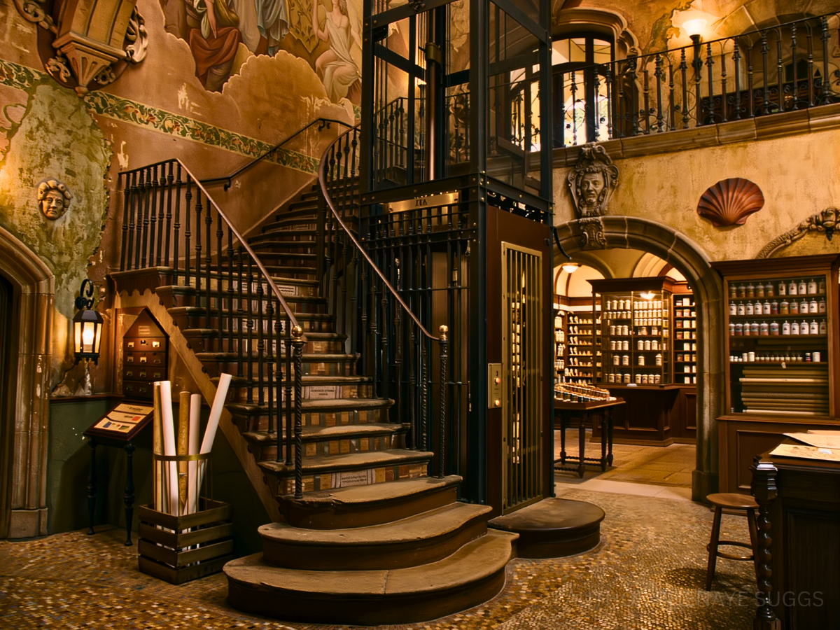 Elevator and Stairwell