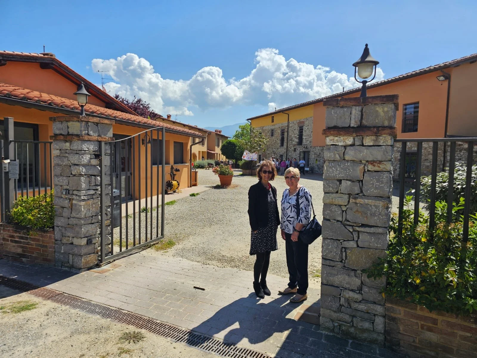 Some of the homes of the residents