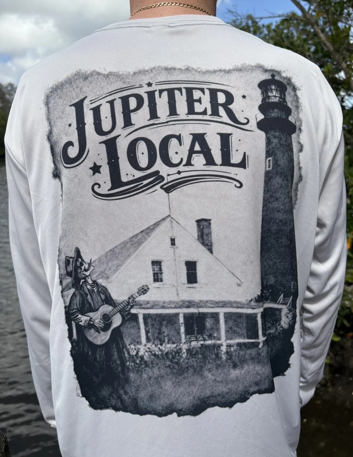 Jupiter Local grey long sleeve -Jupiter Florida