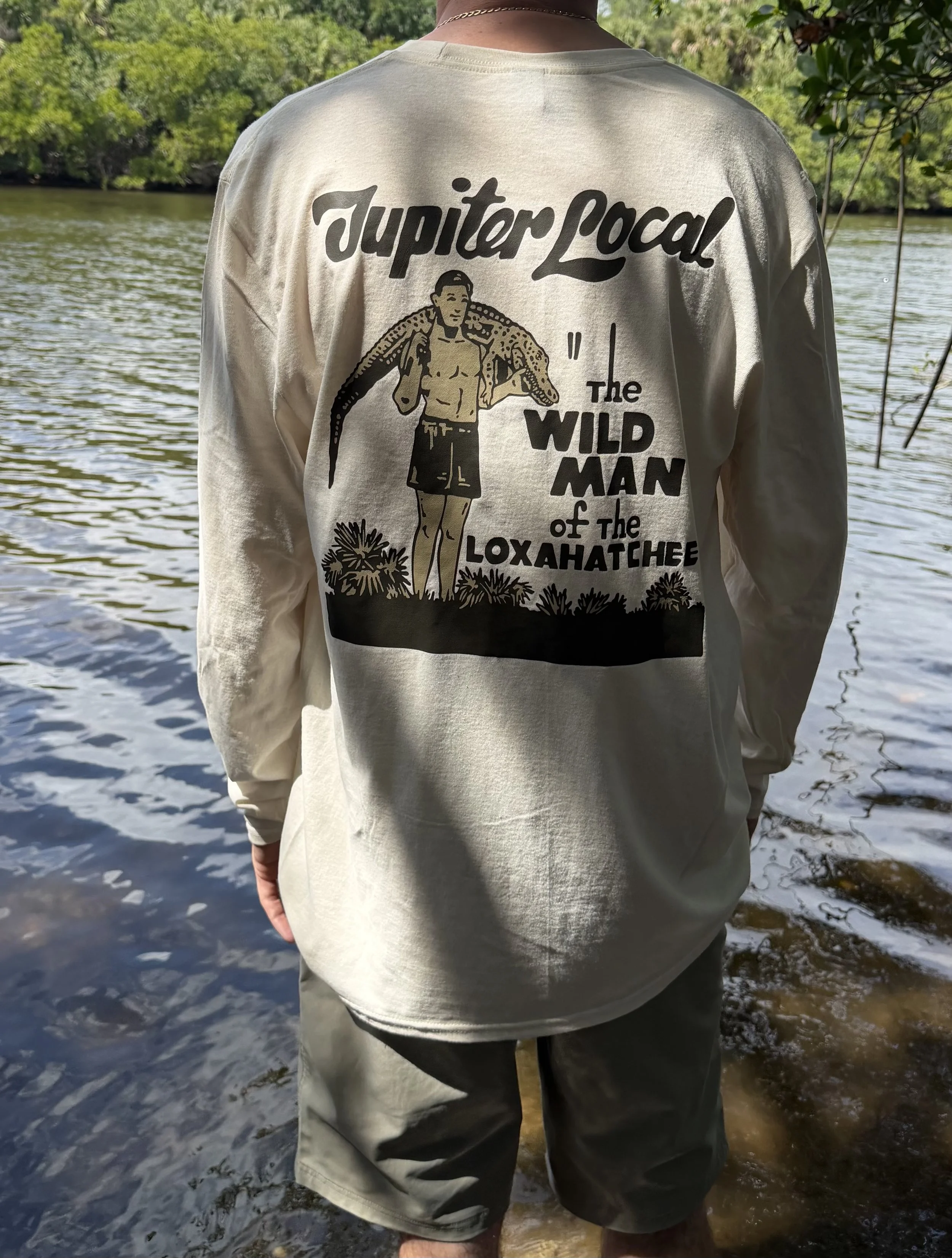 Jupiter Florida shirt -The Wild Man of the Loxahatchee Trapper Nelson Tribute
