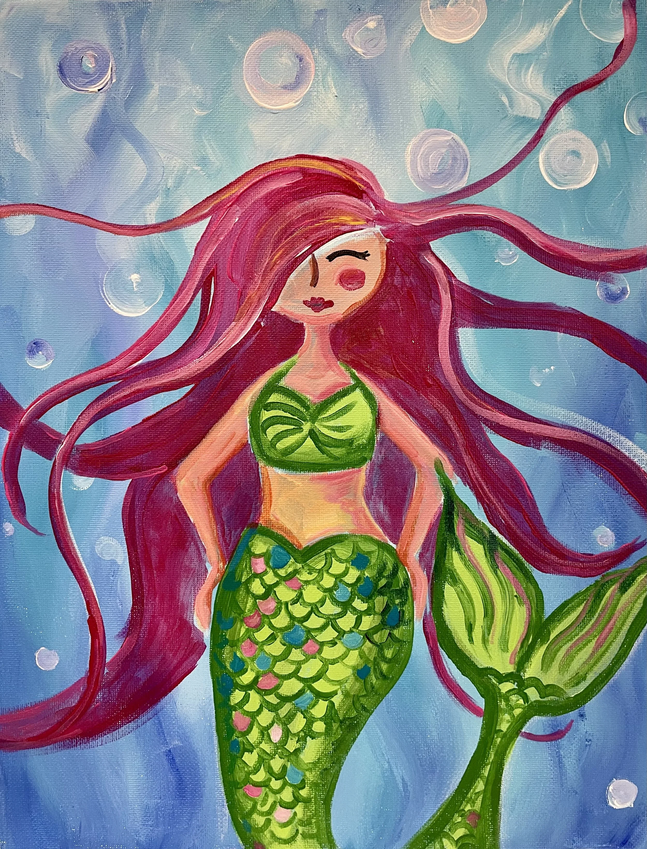 Paint Night! Mermaid