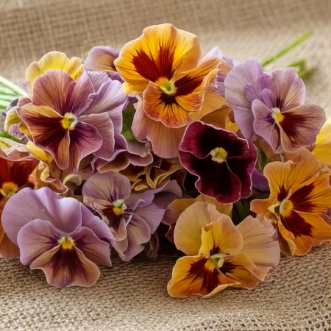 Pansy - Flamenco Terracotta