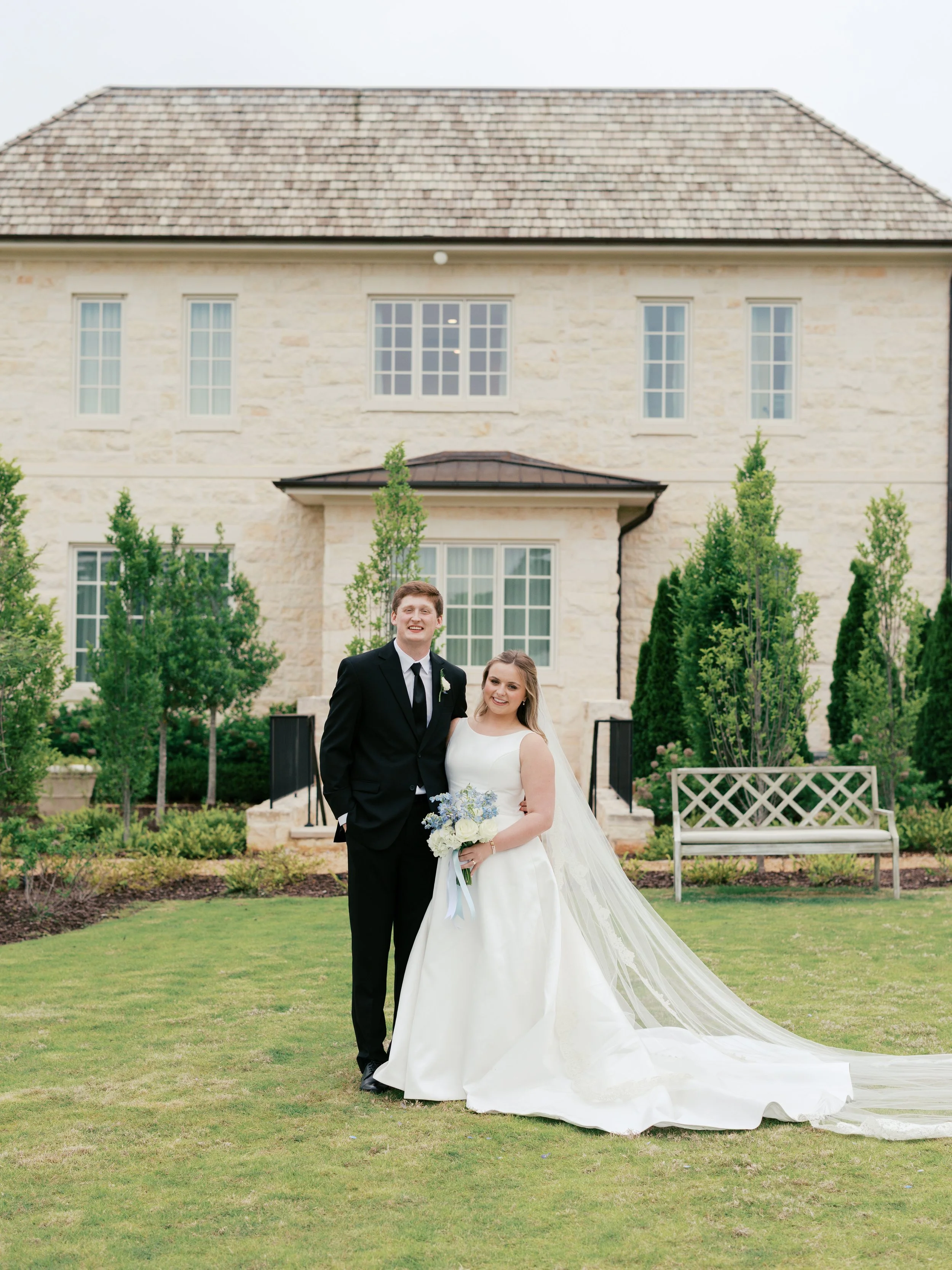 The adjoining courtyards are perfect for all your portraits