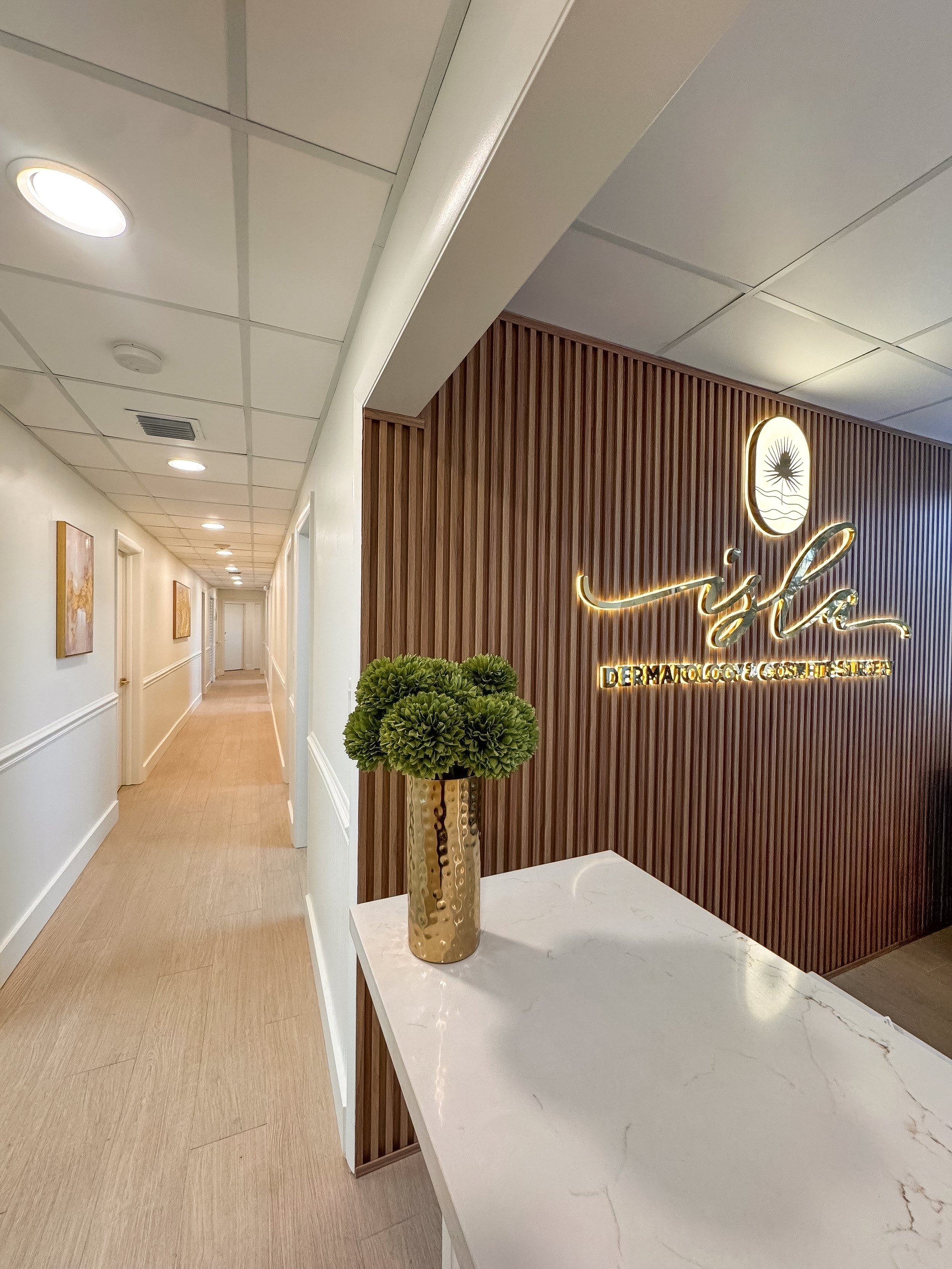 Isla Dermatology in Key West featuring modern interior with a bright, welcoming design.