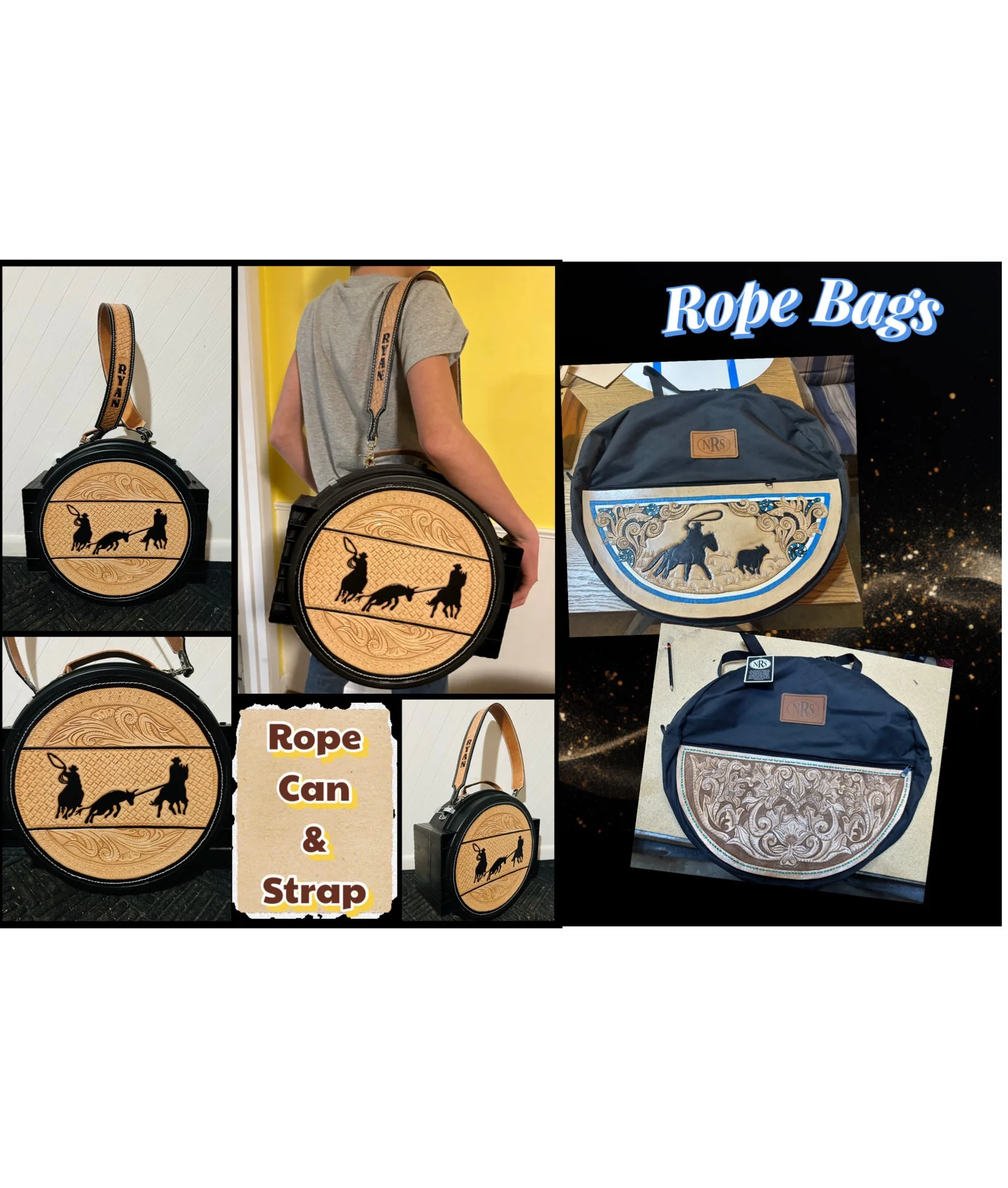 Custom Rope Cans & Rope Bags