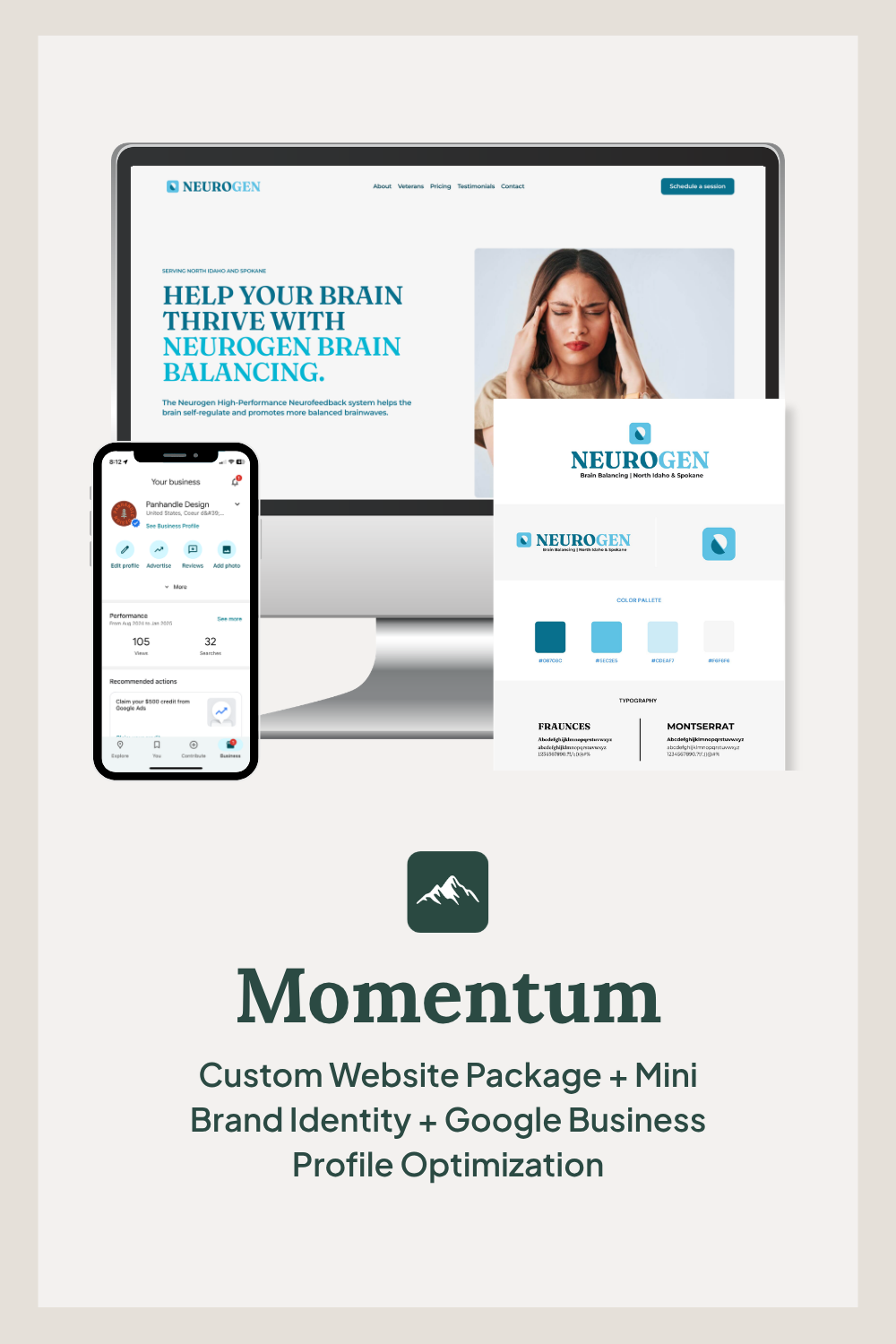 Momentum | Done-For-You Website Package