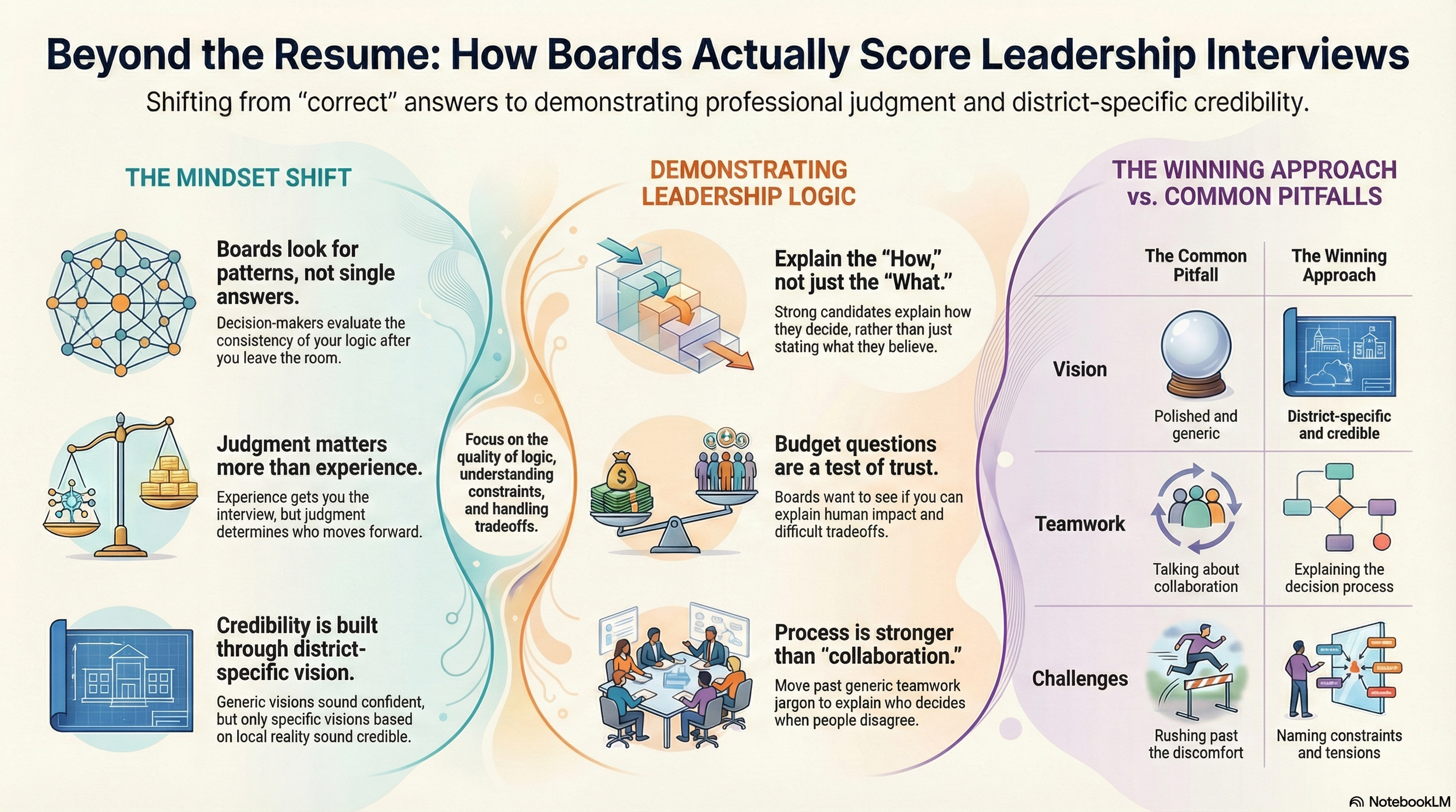 How School Boards Actually Evaluate Leadership Interviews