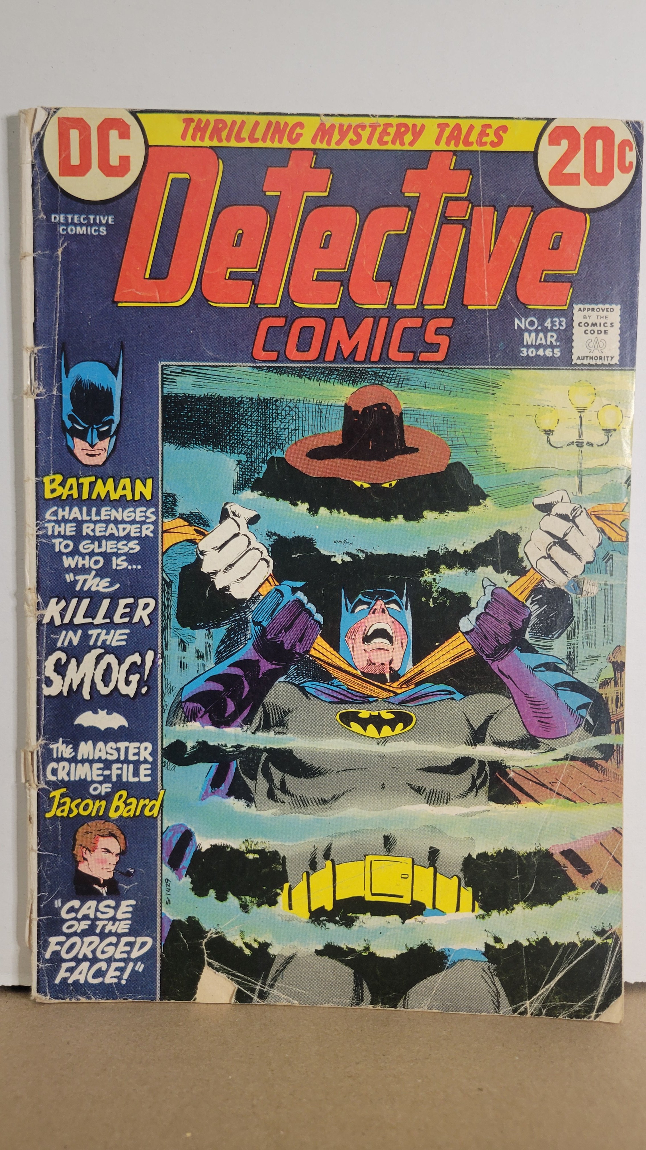 Detective Comics 433 Batman Mystery Killer! Jason Bard Story! 1973 DC Comics