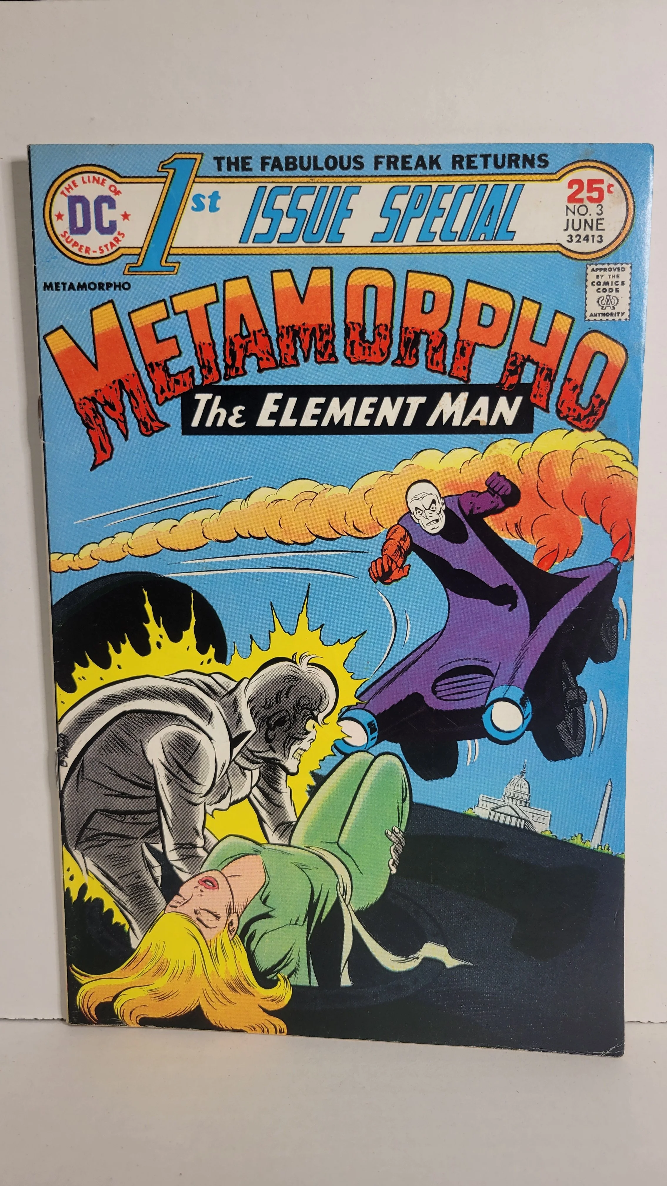 1st Issue Special #3 Metamorpho The Element Man! 1975 DC Comics