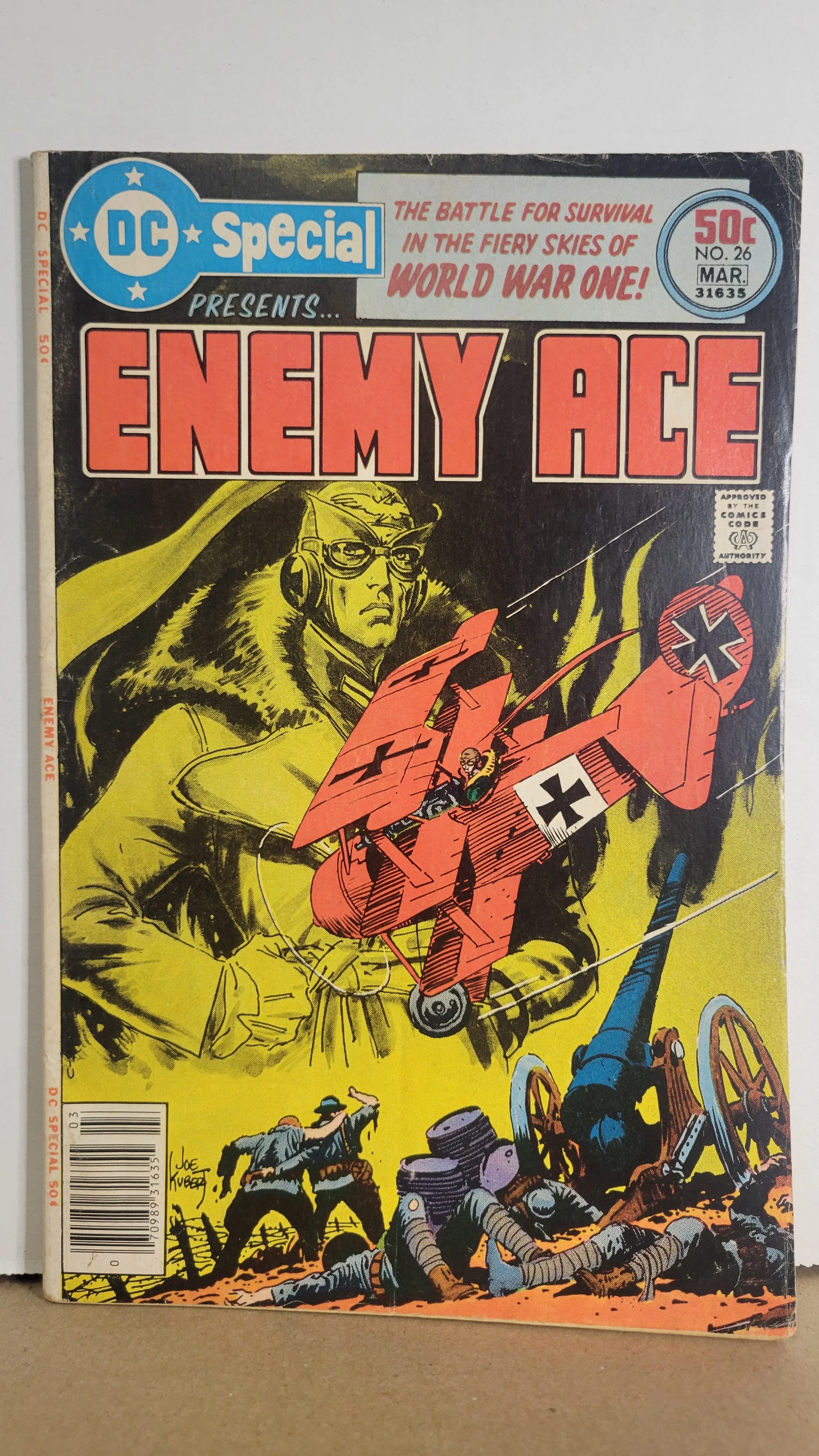 DC Special 26 Joe Kubert art! ENEMY ACE reprints Star Spangled War 1977 DC Comics
