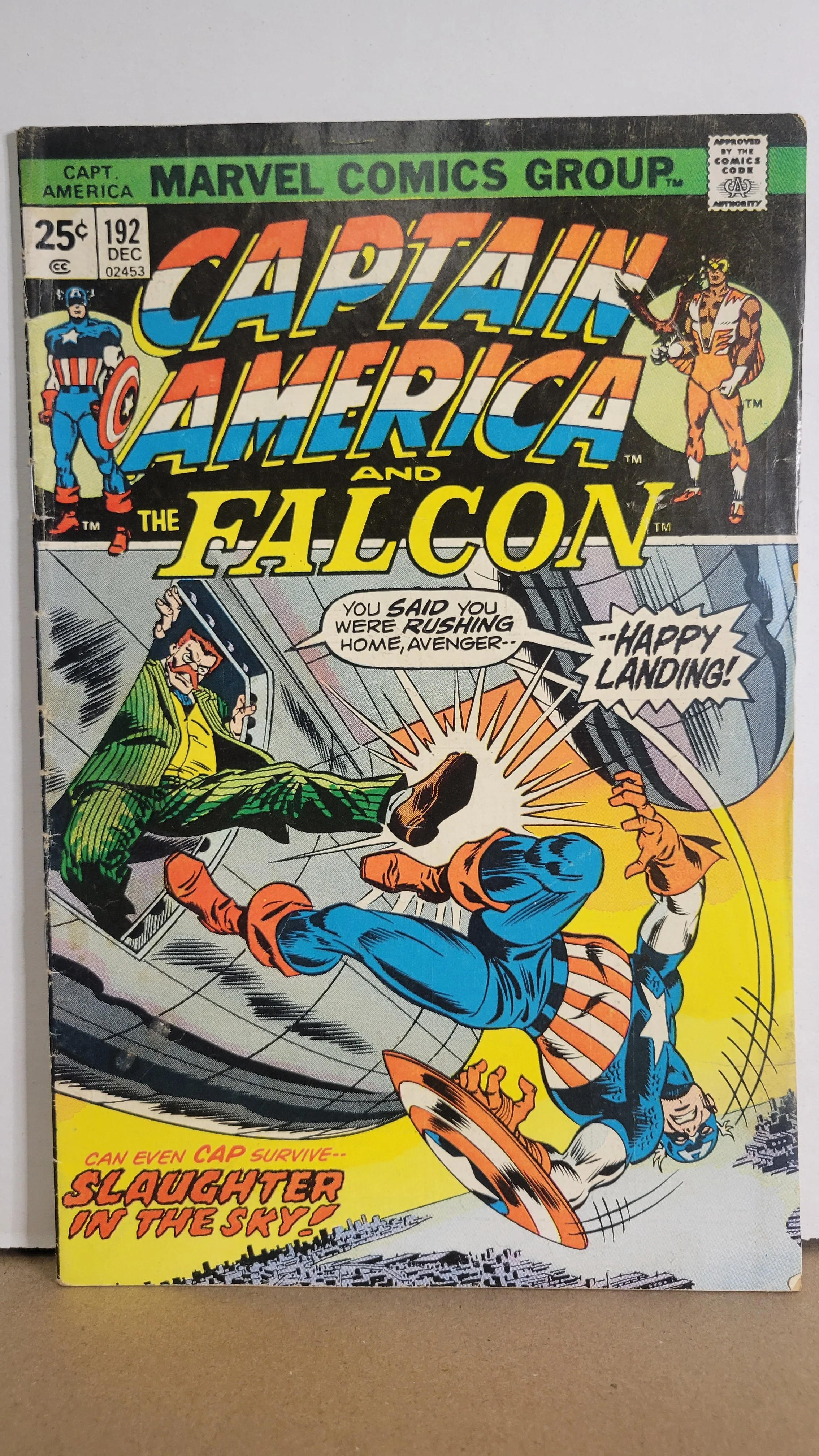 Captain America 192 Frank Robbins art! 1st Dr Karla Sofen 1975 Marvel
