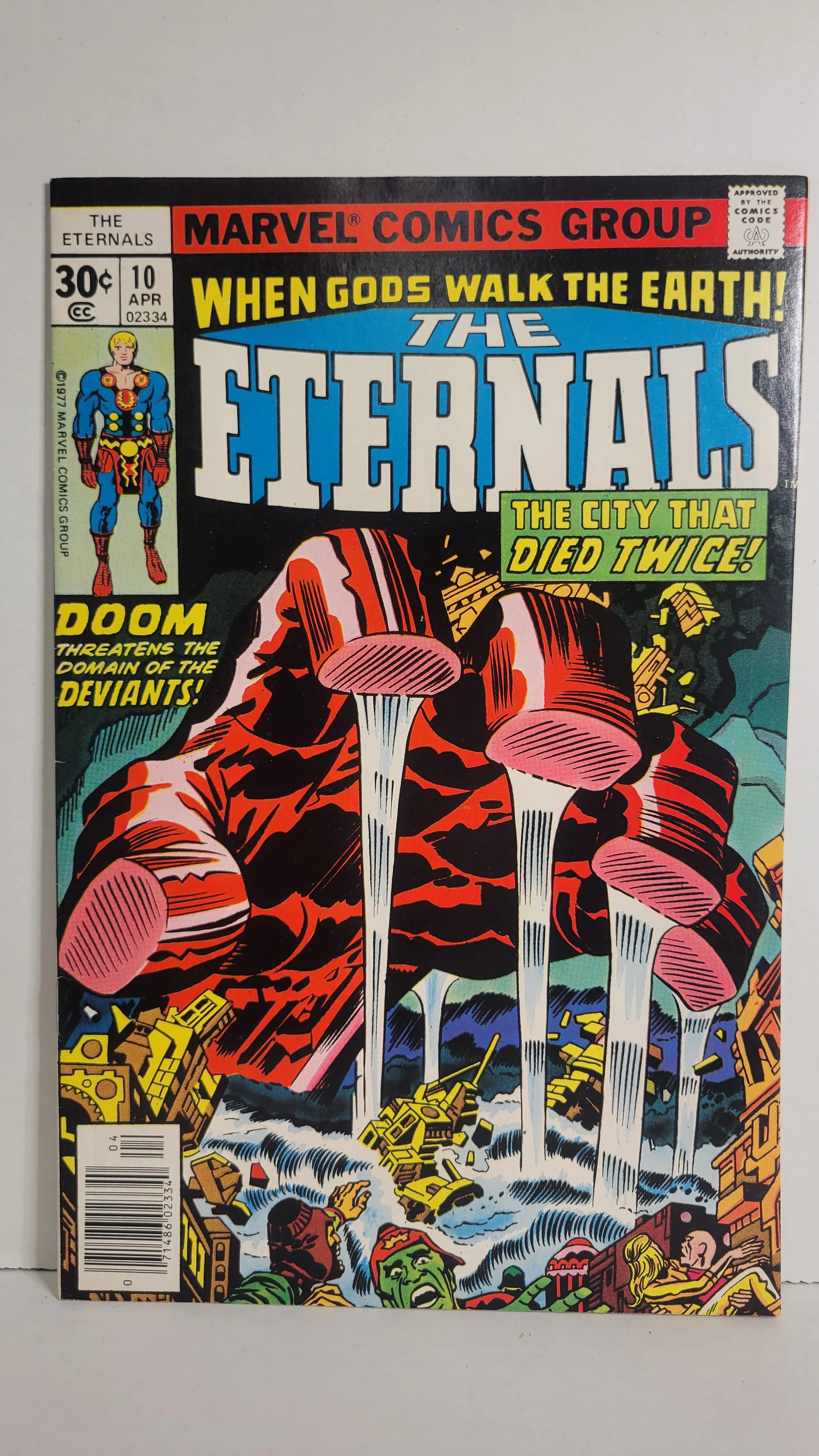Eternals 10 Jack Kirby! Celestials! Deviants! "Mother" 1977 Marvel Comics