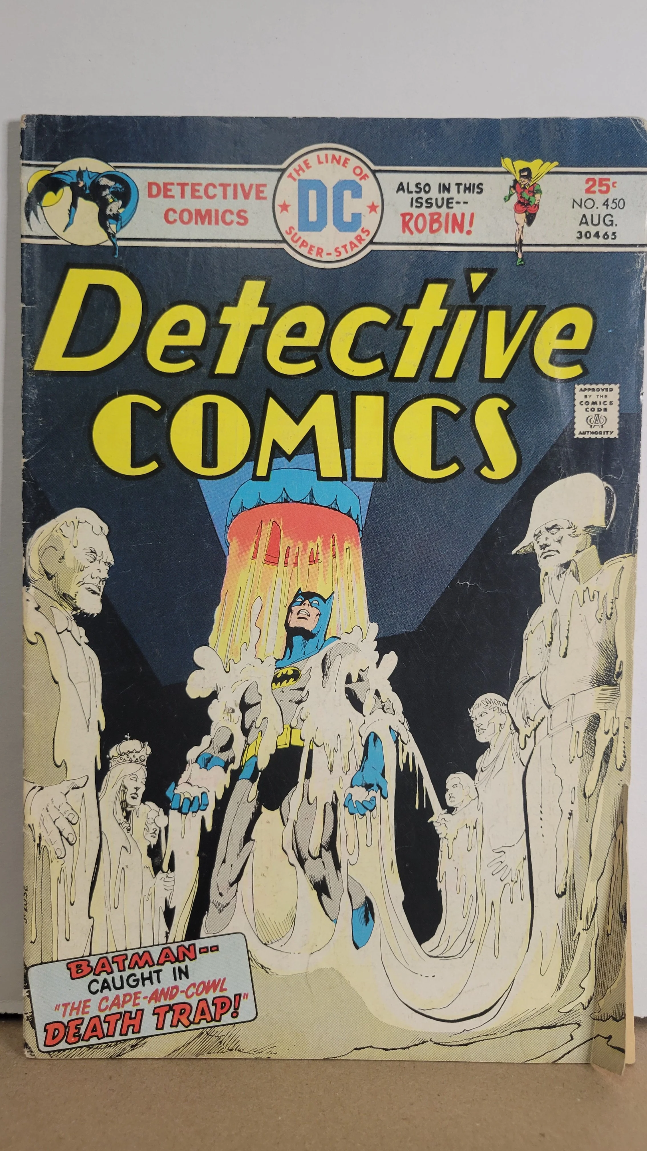 Detective Comics 450 Walt Simonson Batman art Robin solo story 1975 DC Comics