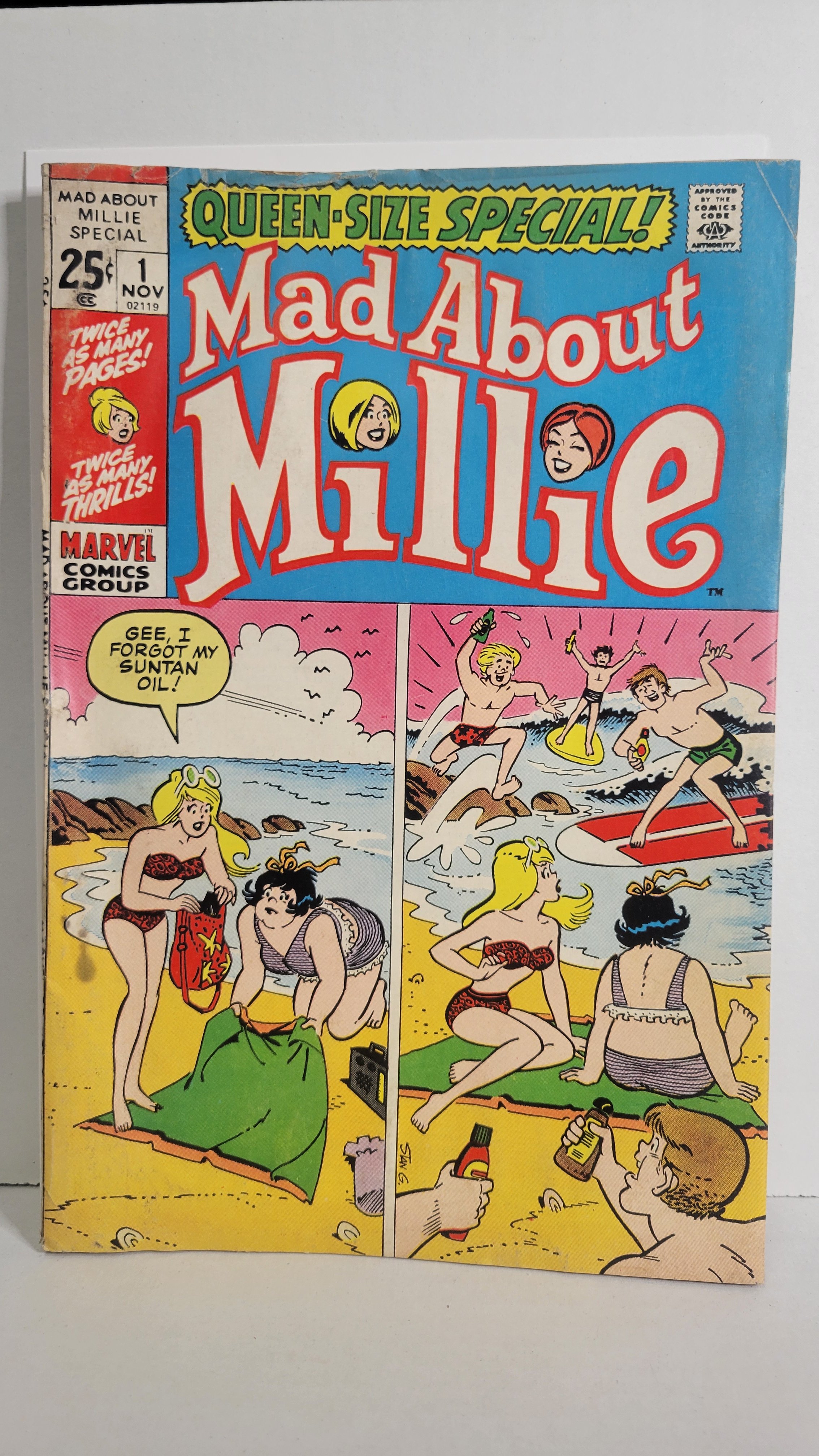 Mad About Millie 1 Queen-Size Special! 1971 Marvel Comics