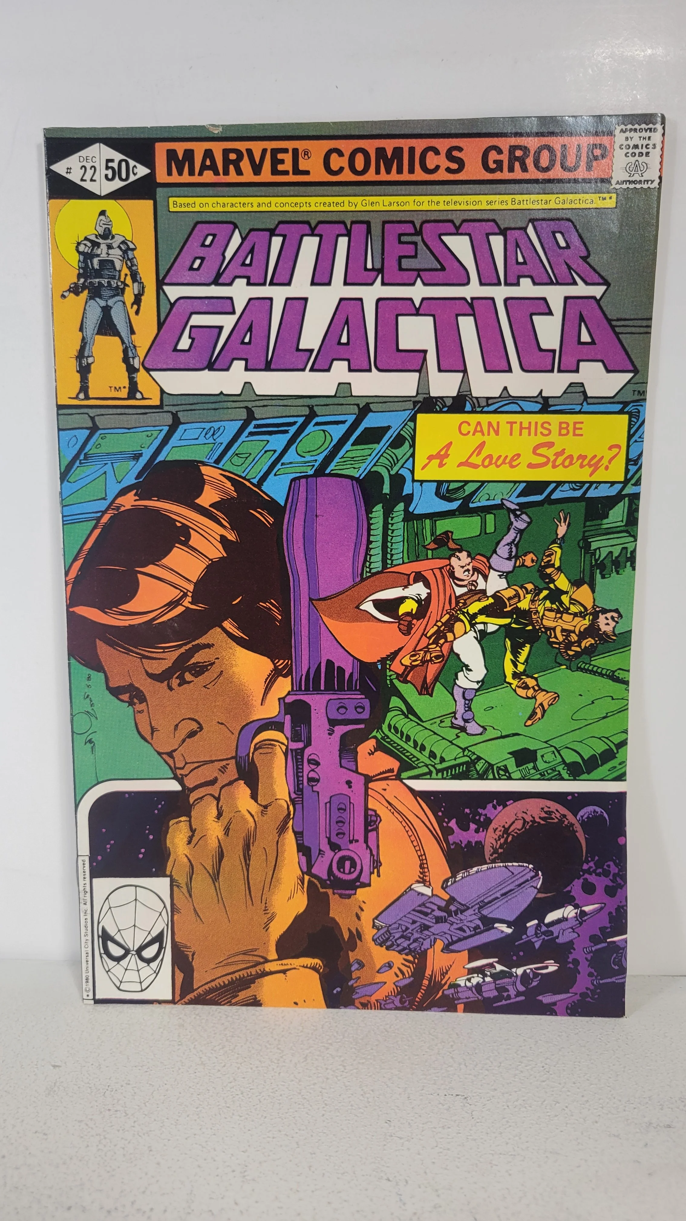 Battlestar Galactica 22 1980 Marvel Comics