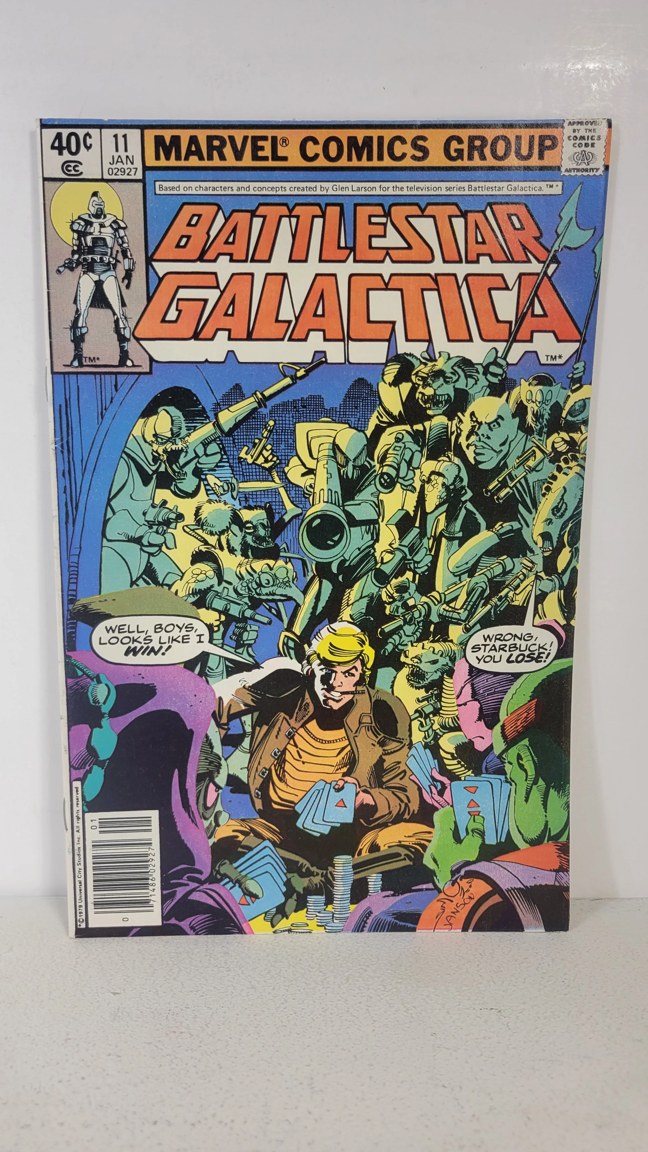 Battlestar Galactica 11 1980 Marvel Comics