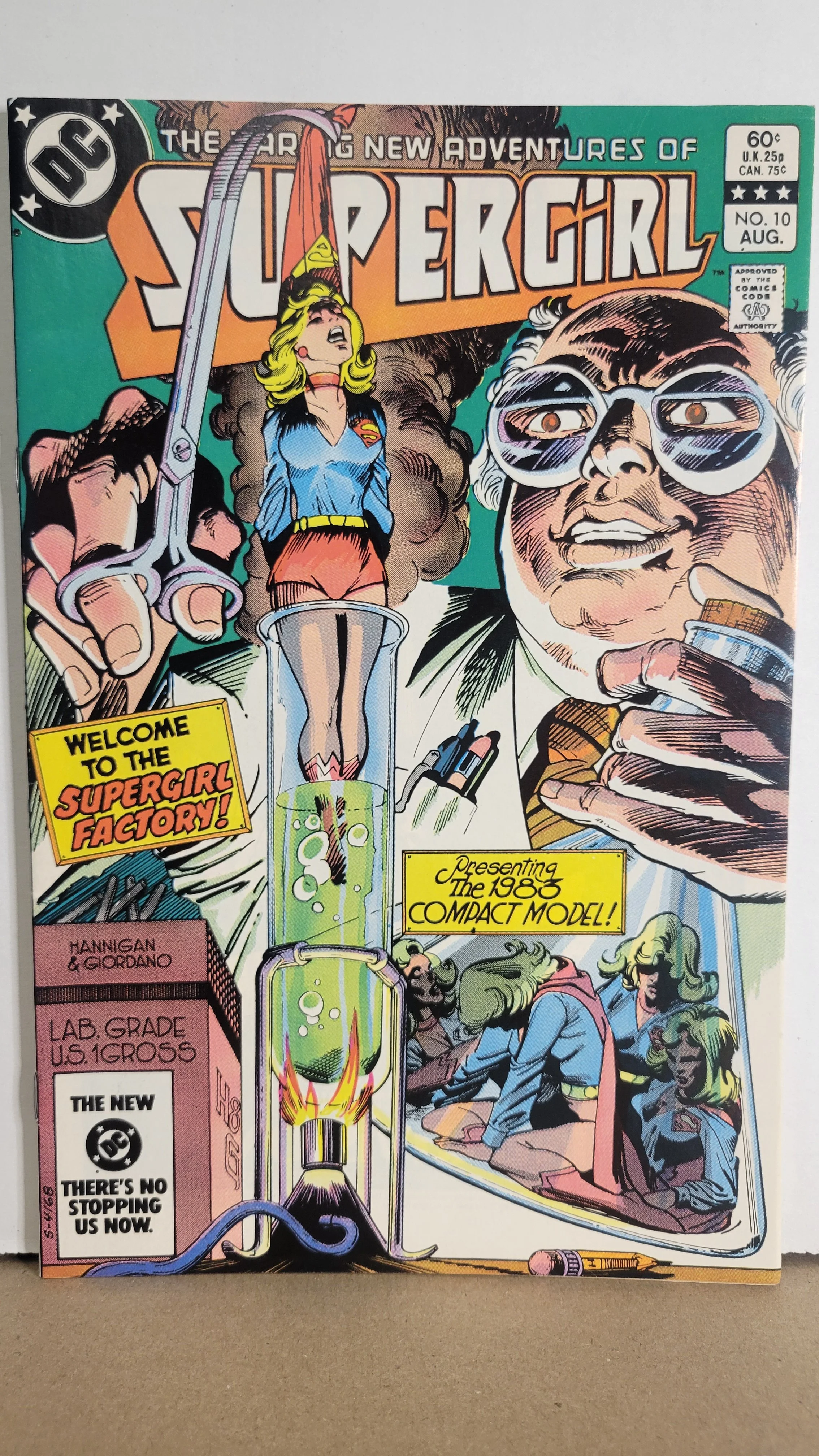 Daring New Adventures of Supergirl 10 Radiation-Fever! Lois Lane Bonus! 1983 DC Comics