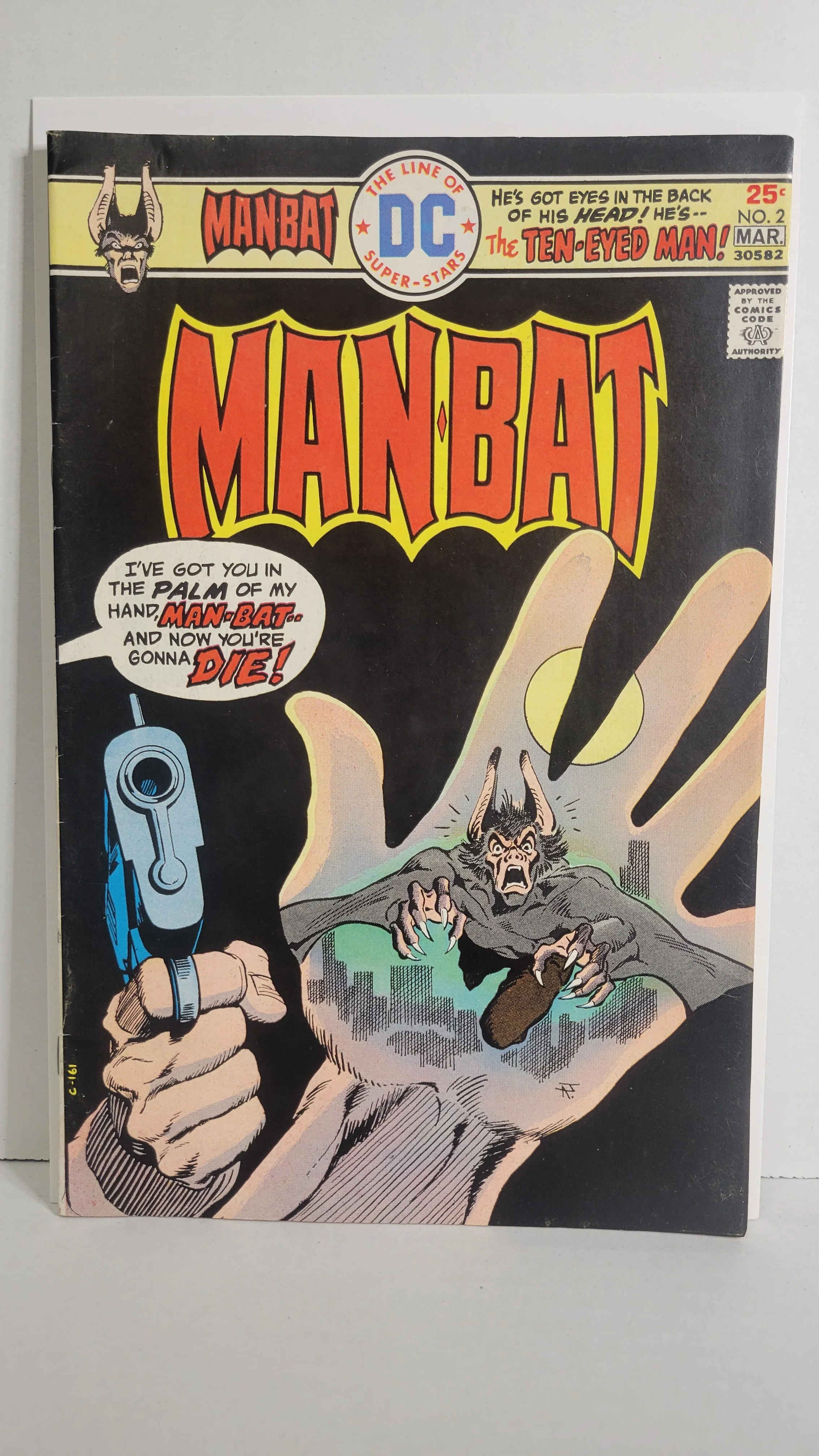 Man-Bat 2 Ten-Eyed Man! Gotham! 1976 DC Comics