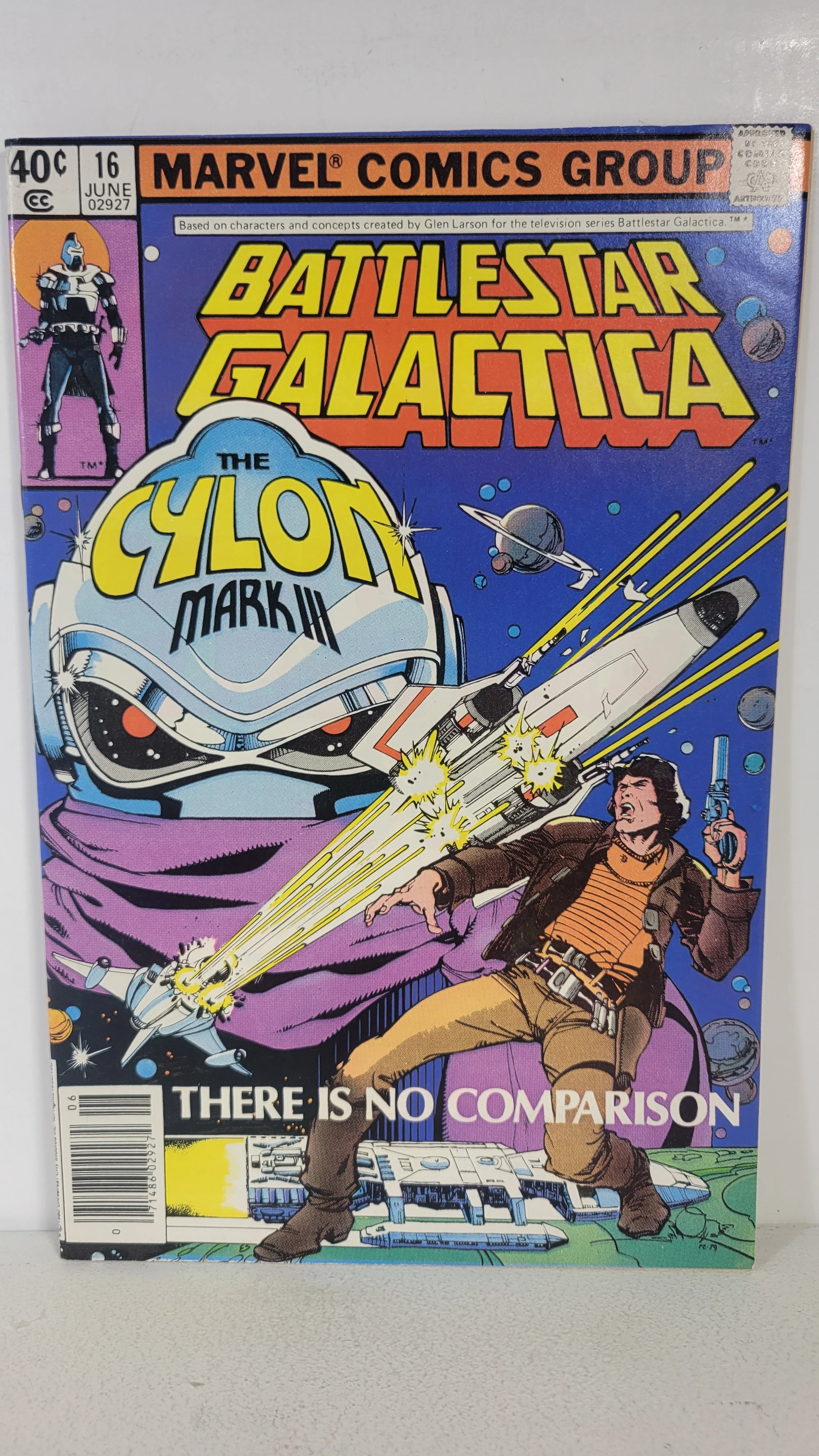 Battlestar Galactica 16 1980 Marvel Comics
