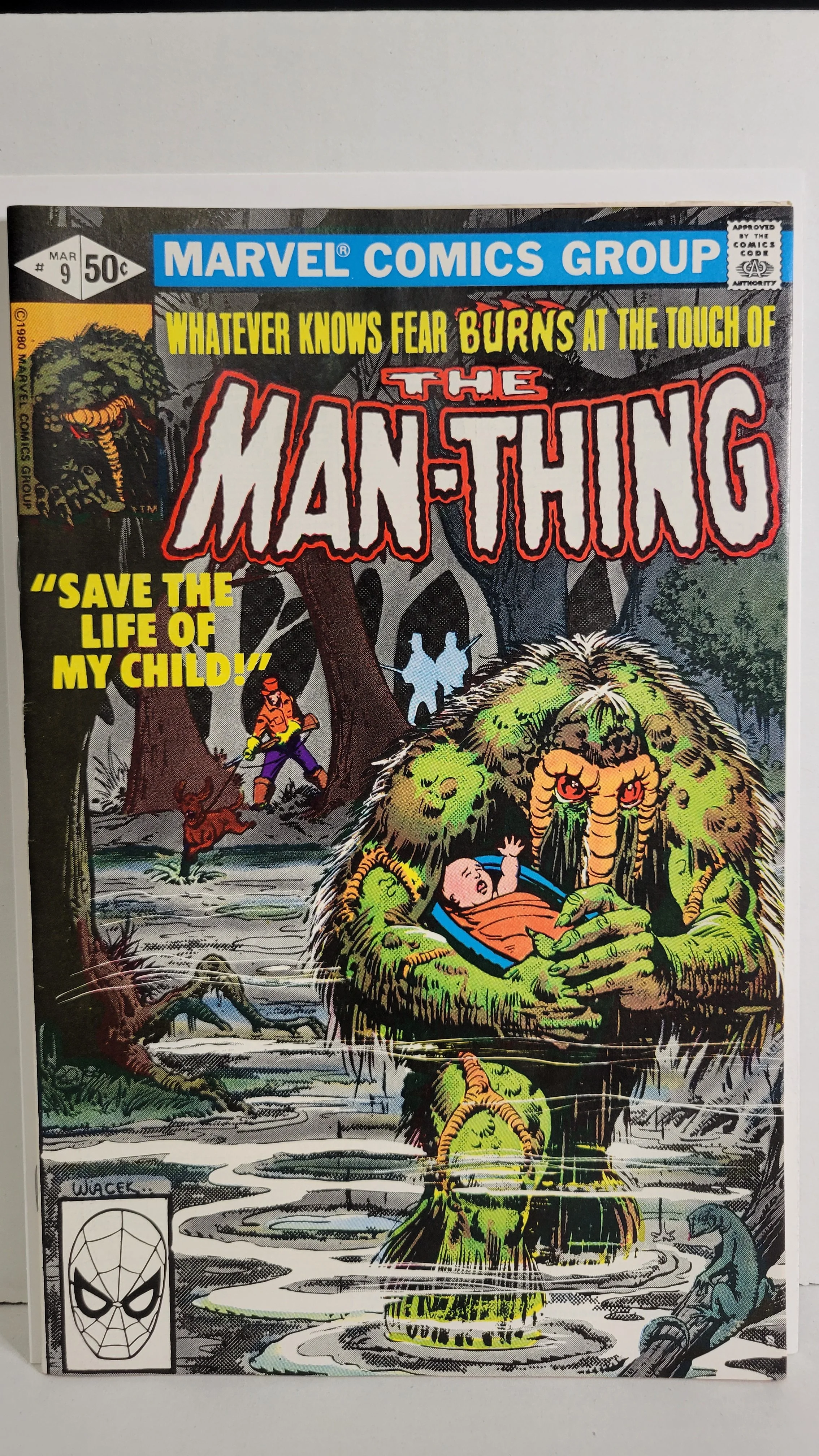Man-Thing 9 Save The Life Of My Child! 1981 Marvel Comics
