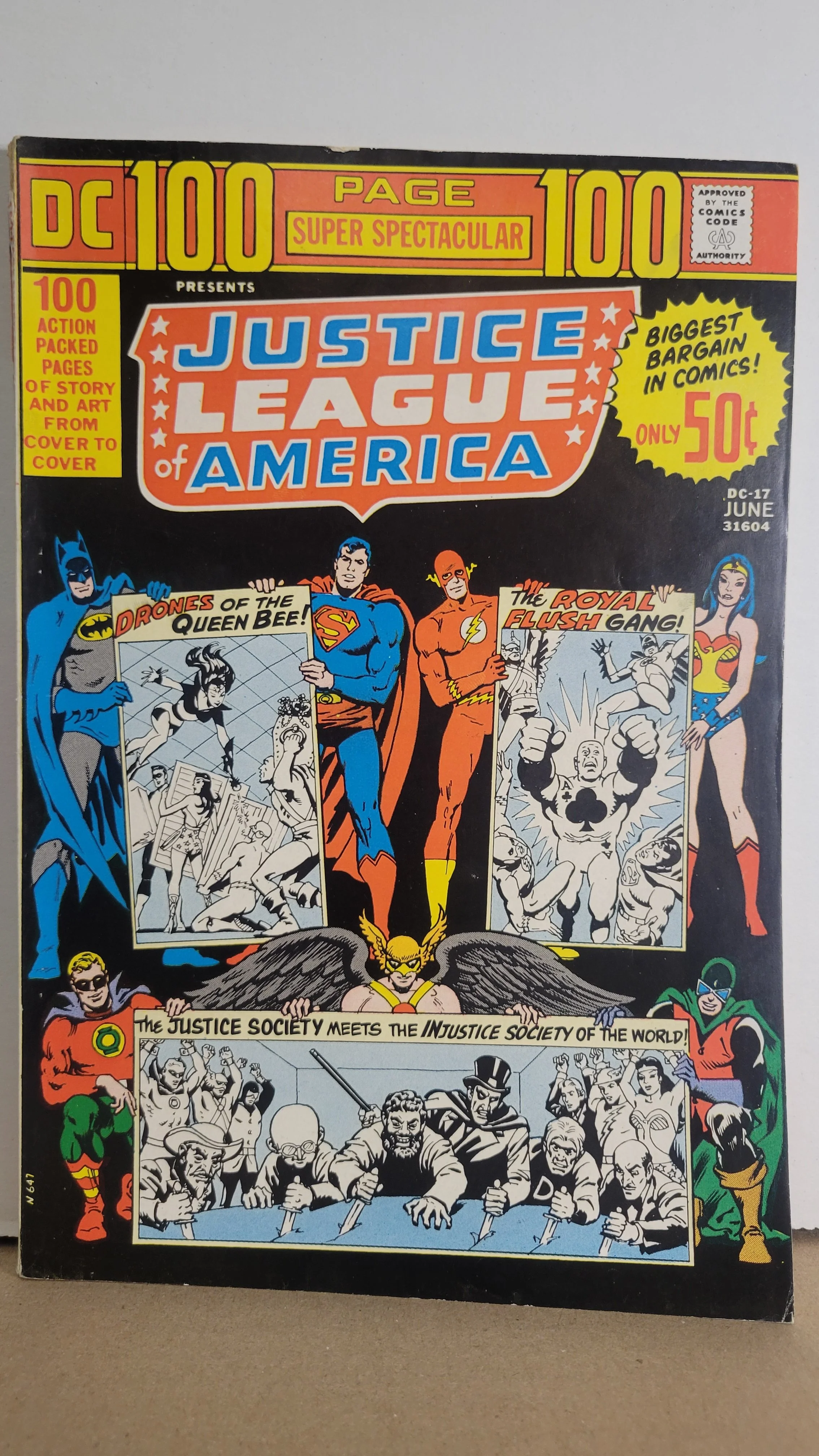 DC 100-Page Super Spectacular DC-17 Justice League of America! 1973 DC Comics