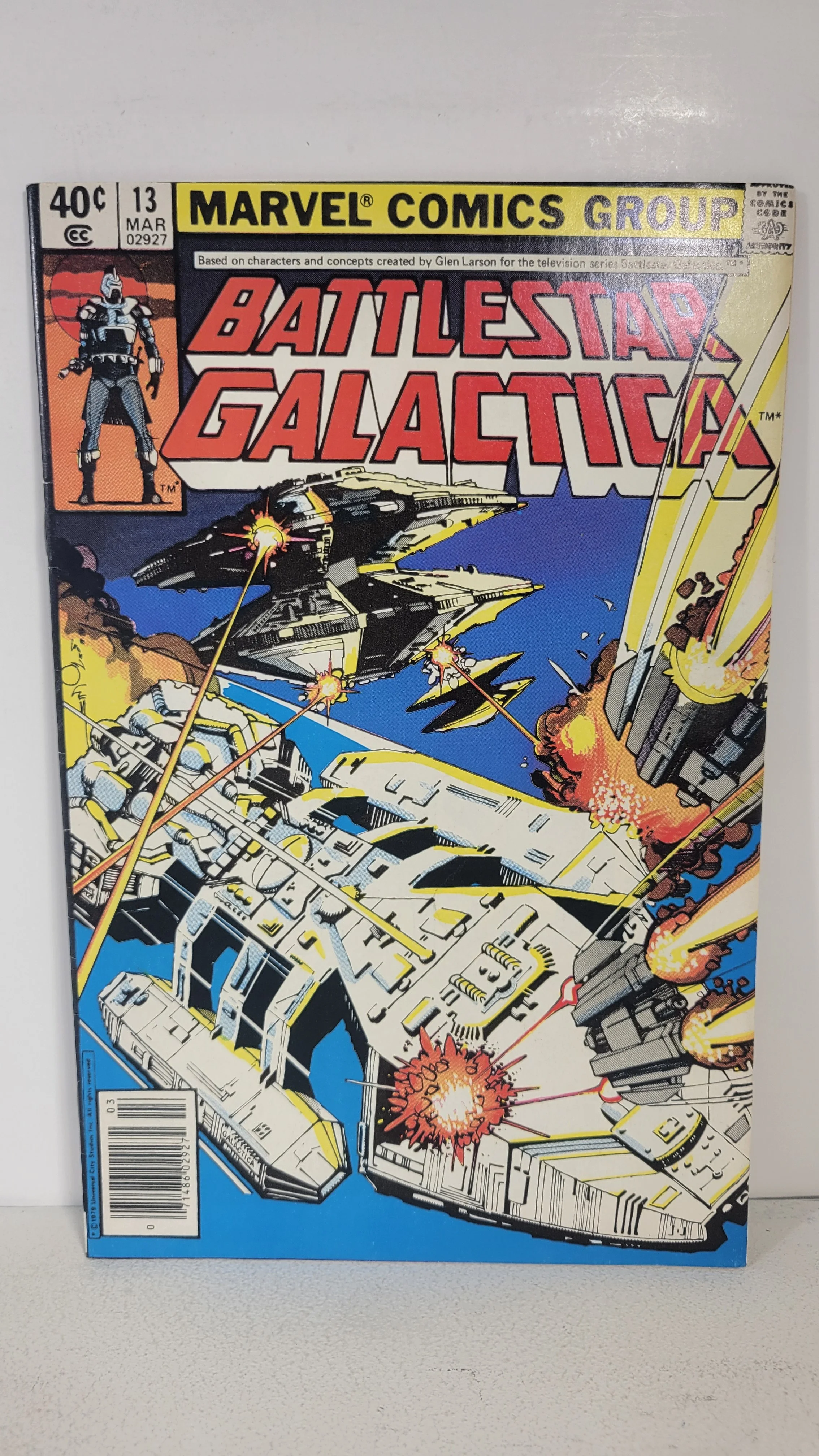 Battlestar Galactica 13 1980 Marvel Comics