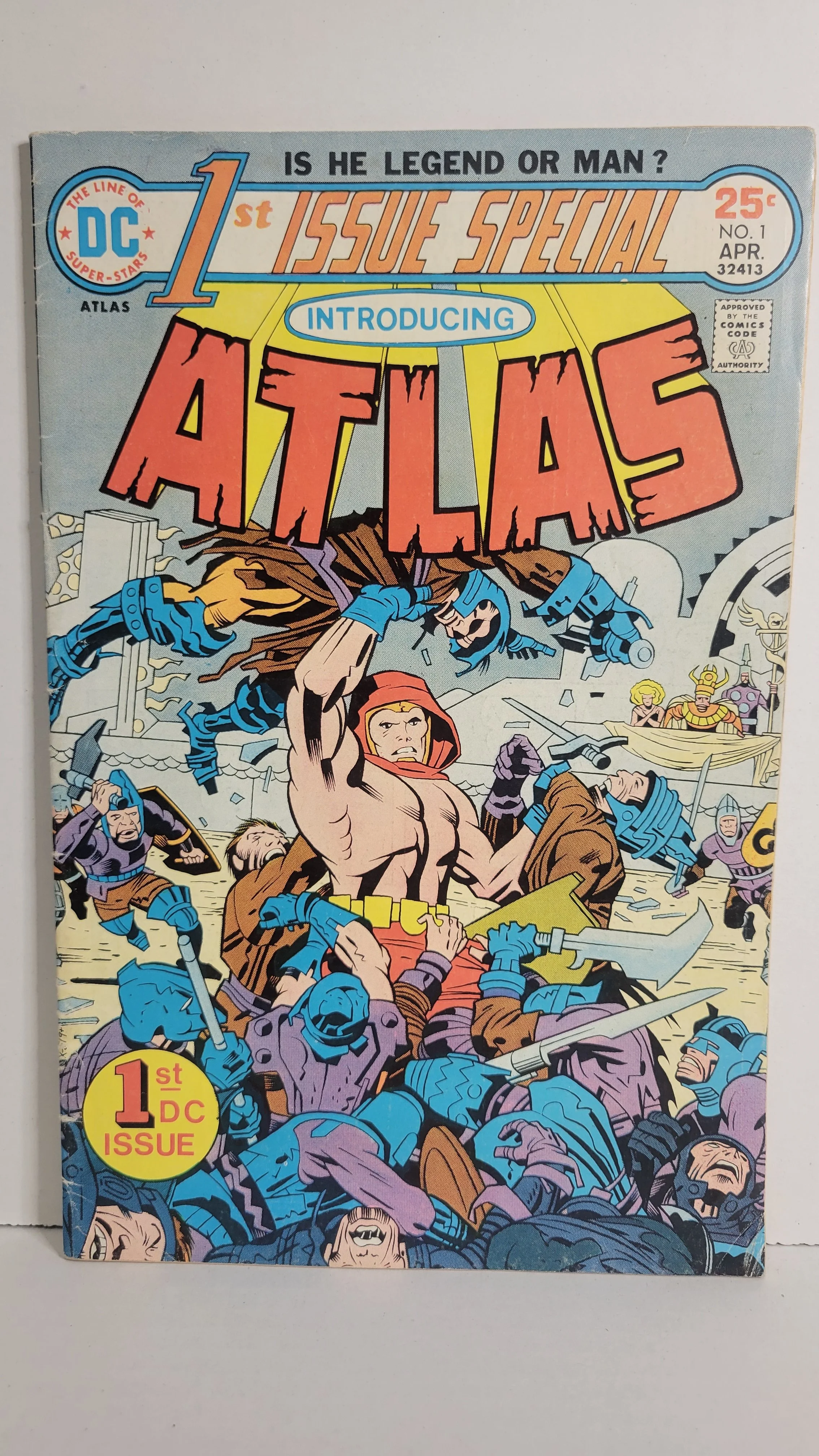 1st Issue Special #1 Jack Kirby! Introducing Atlas! 1975 DC Comics