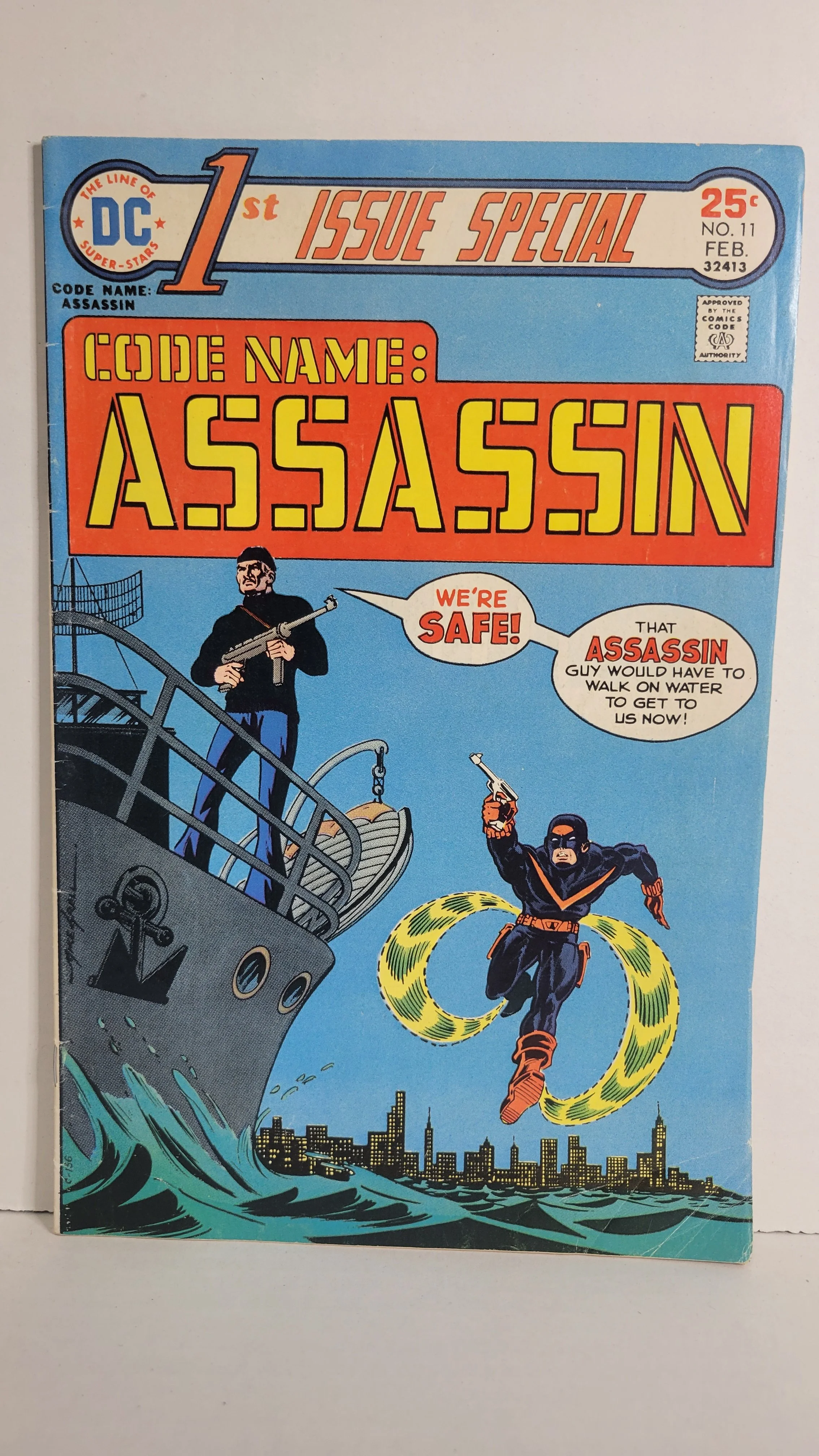1st Issue Special #11 Code Name: Assassin! 1976 DC Comics