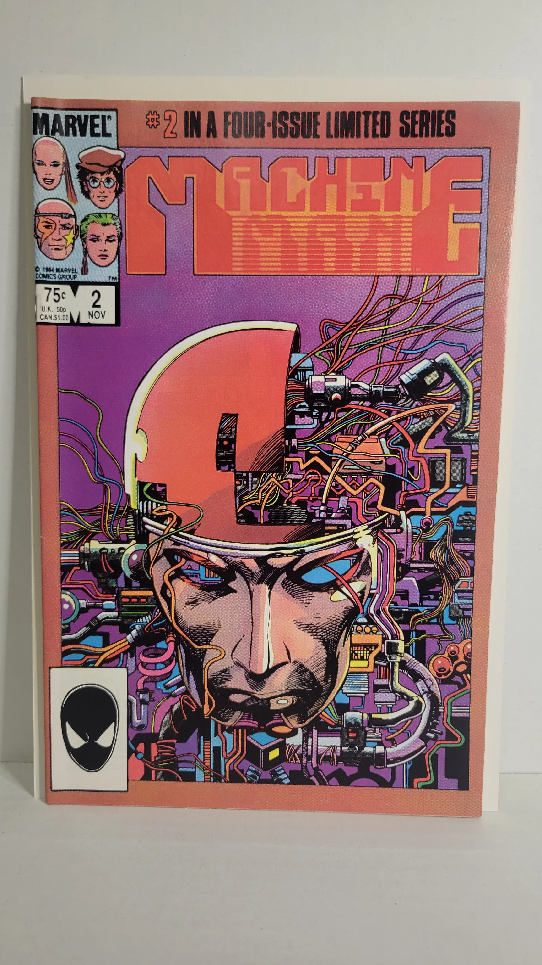 Machine Man 2 Barry Windsor-Smith, Four Issue Limited Series 1984 Marvel Comics