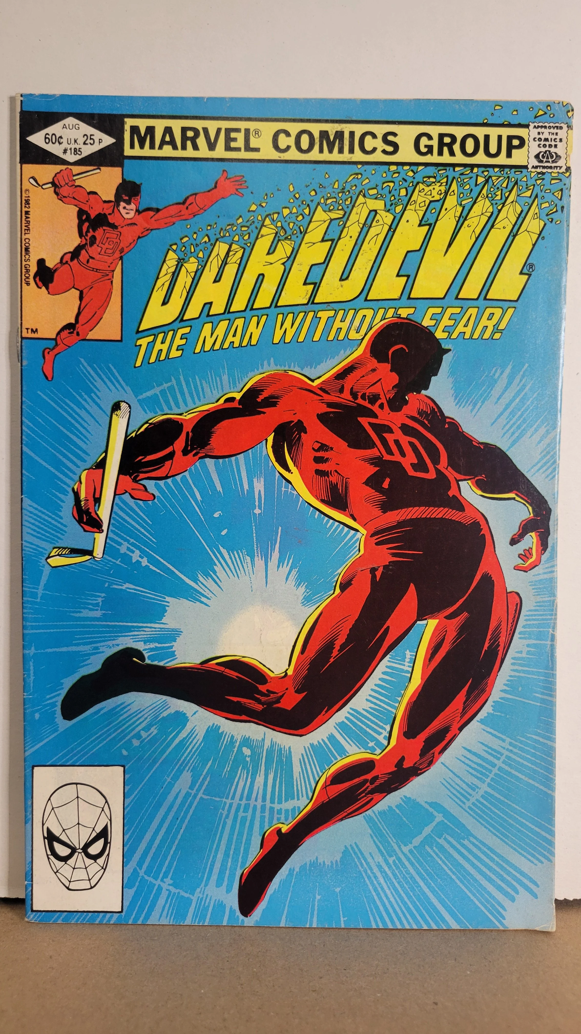 Daredevil 185  Daredevil vs Kingpin! Miller + Janson art 1982 Marvel Comics