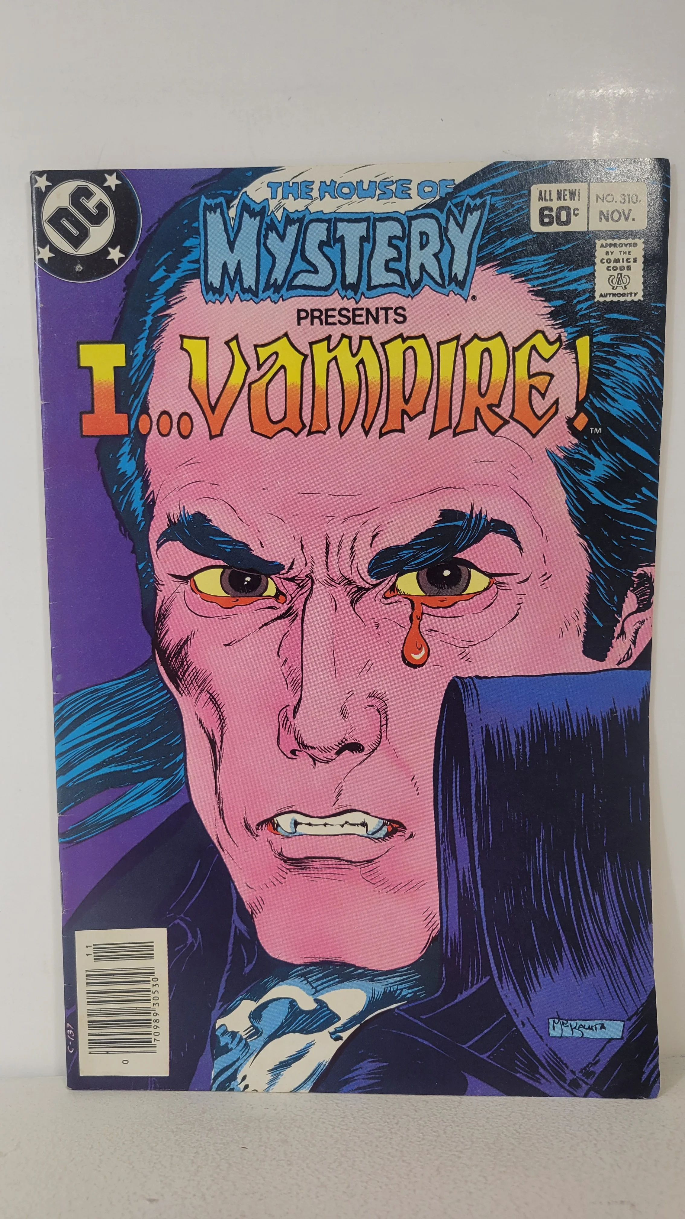 House of Mystery 310 Present, I...Vampire! Andrew Bennett! 1982 DC Comics