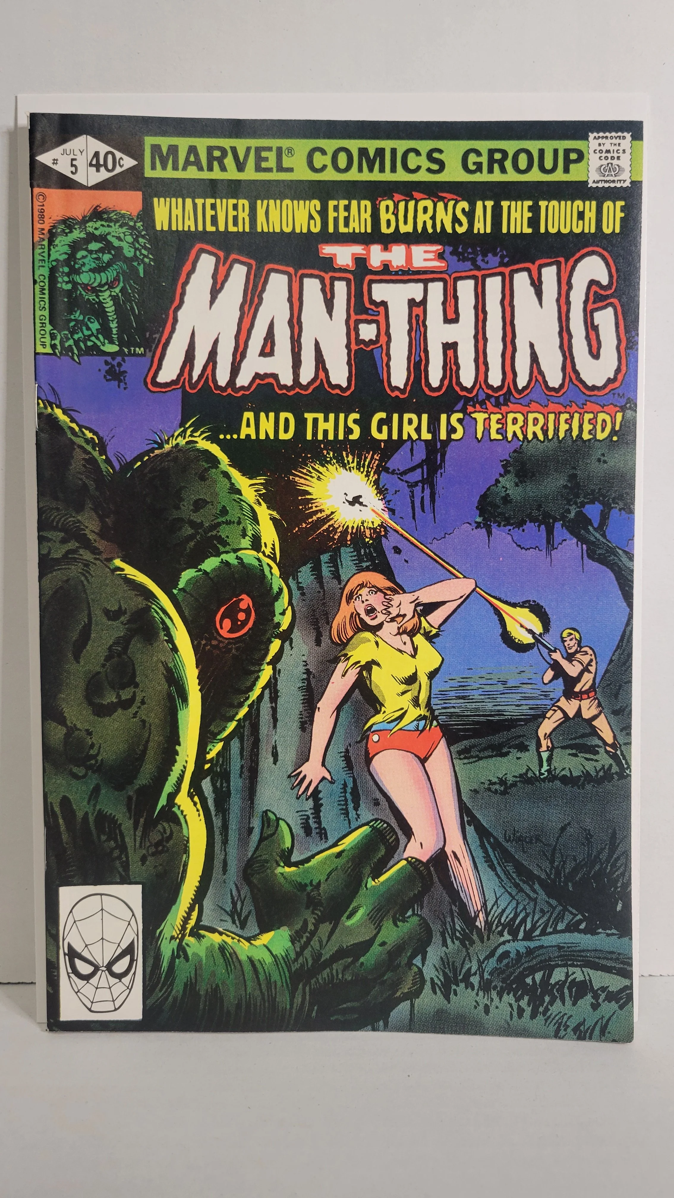 Man-Thing 5 Horror-Suspense! Chris Claremont! 1980 Marvel Comics