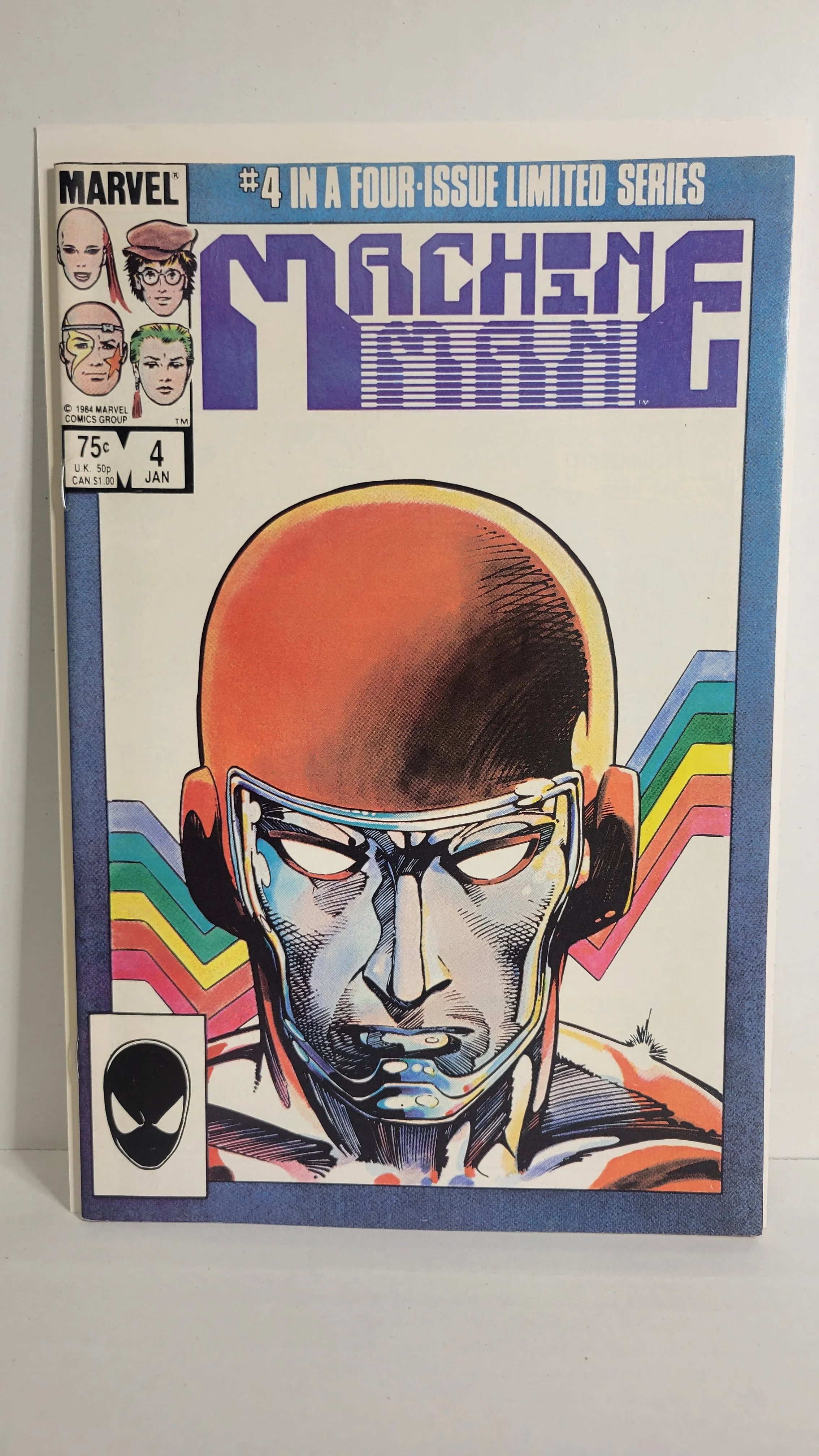 Machine Man 4 Barry Windsor-Smith, Four Issue Limited Series 1985 Marvel Comics
