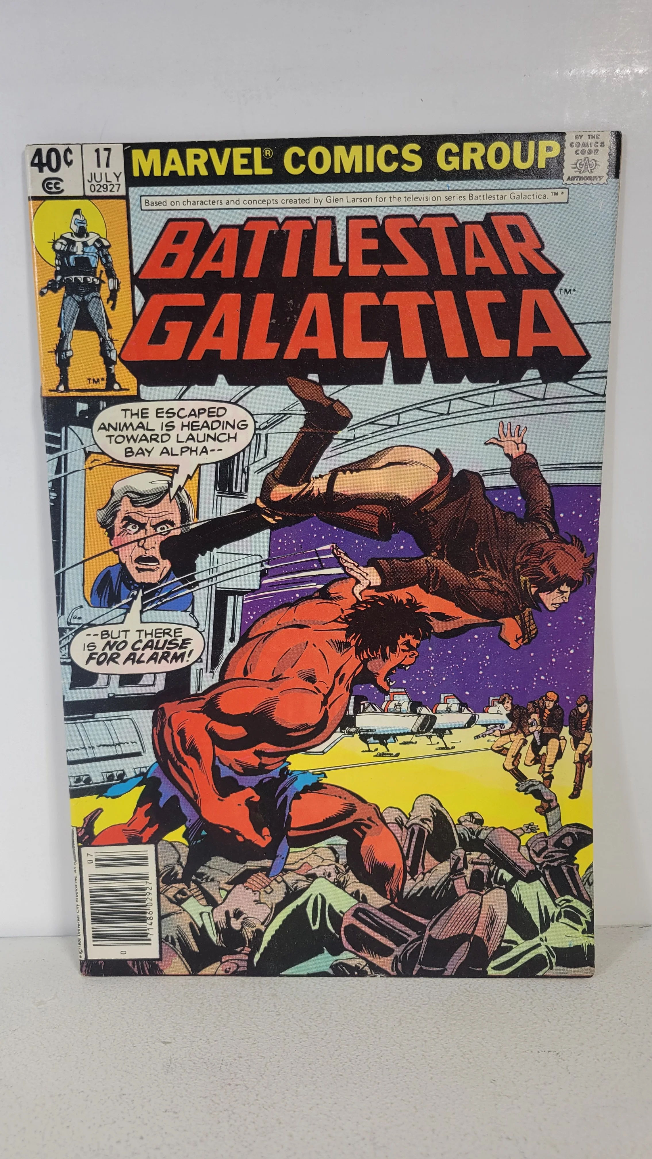 Battlestar Galactica 17 1980 Marvel Comics