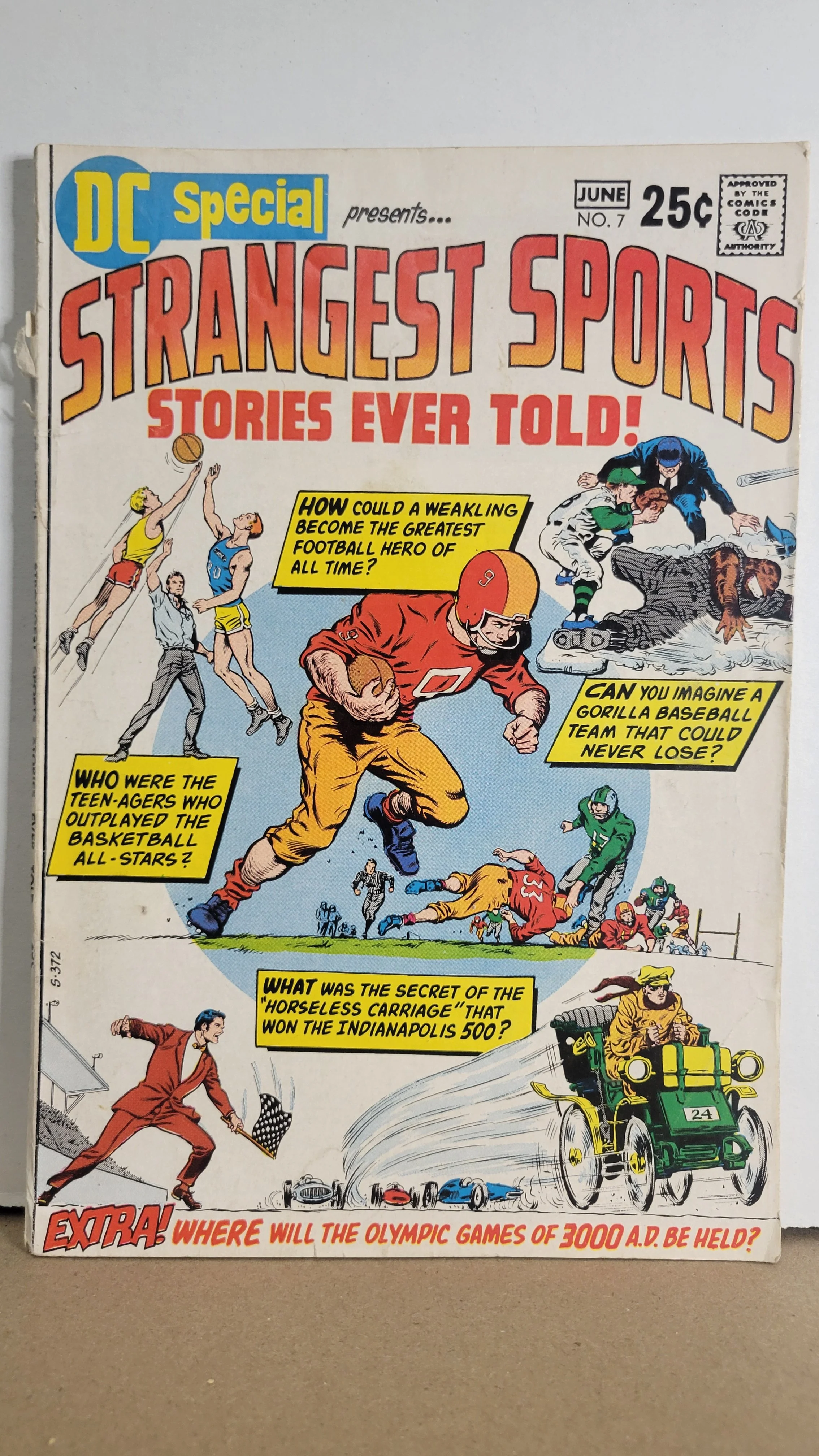 DC Special 7 Strangest Sports Stories Ever Told! 1970 DC Comics