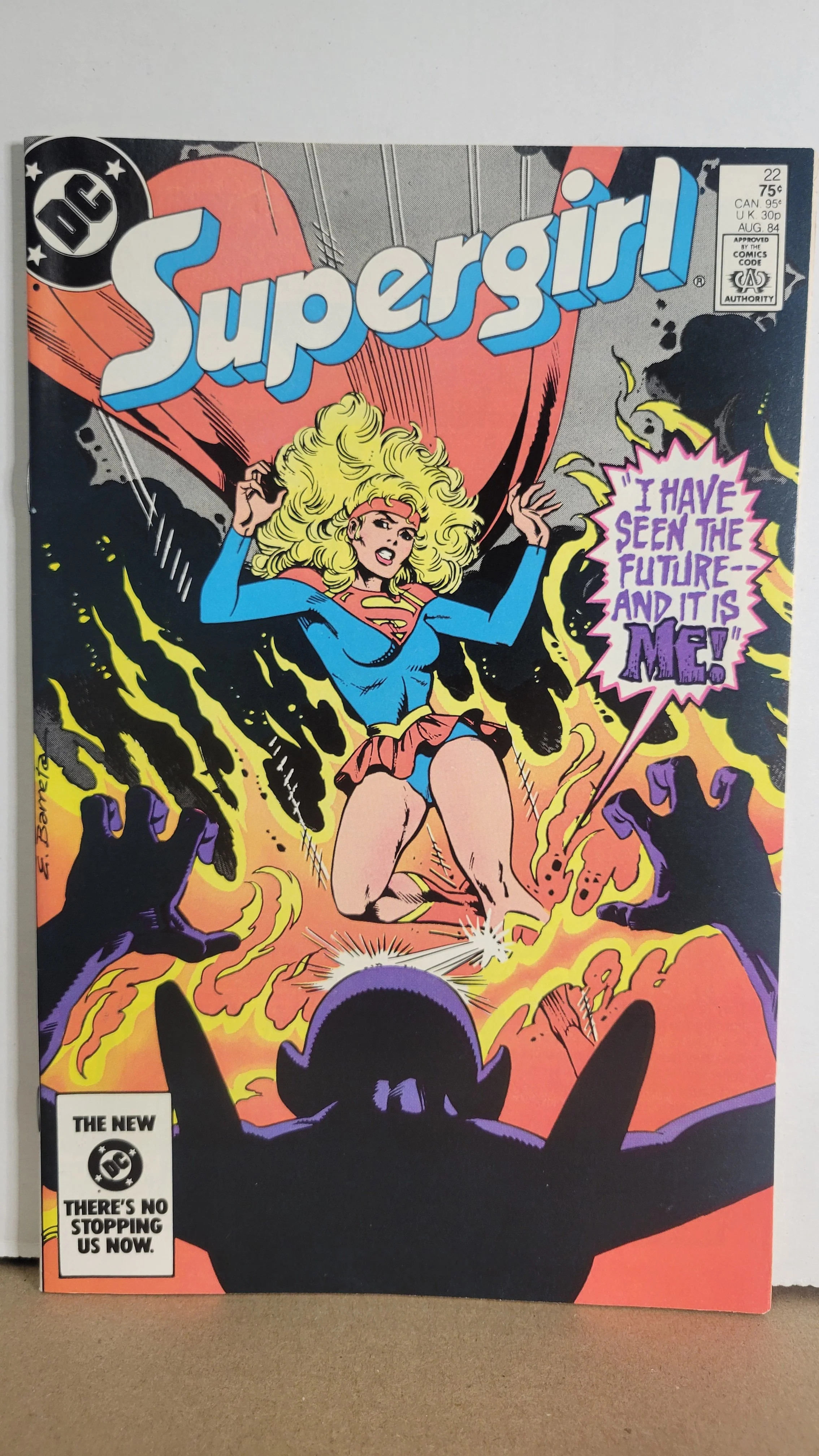Daring New Adventures of Supergirl 22 I Have Seen The Future and It's Me! 1984 DC Comics