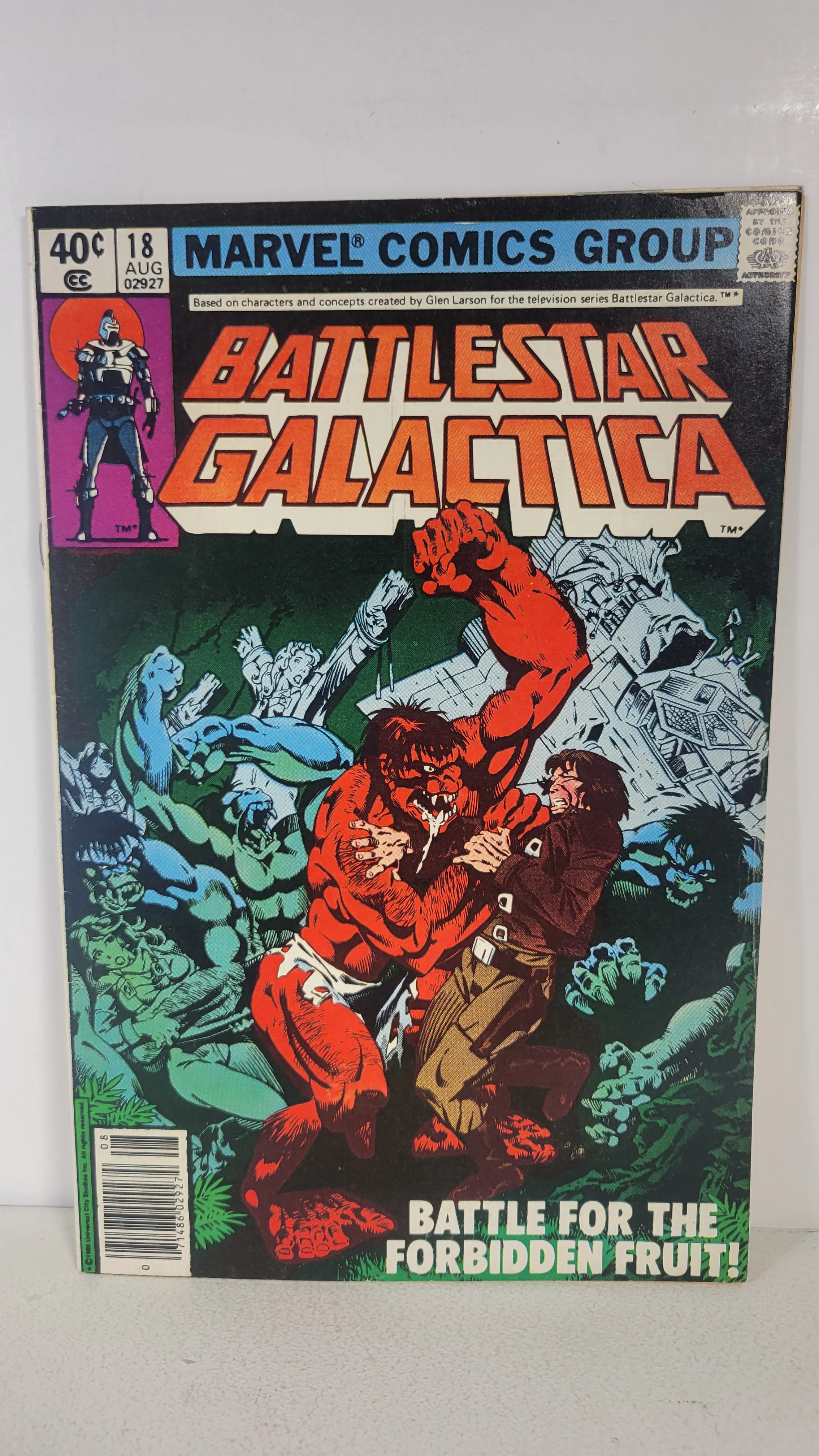 Battlestar Galactica 18 1980 Marvel Comics