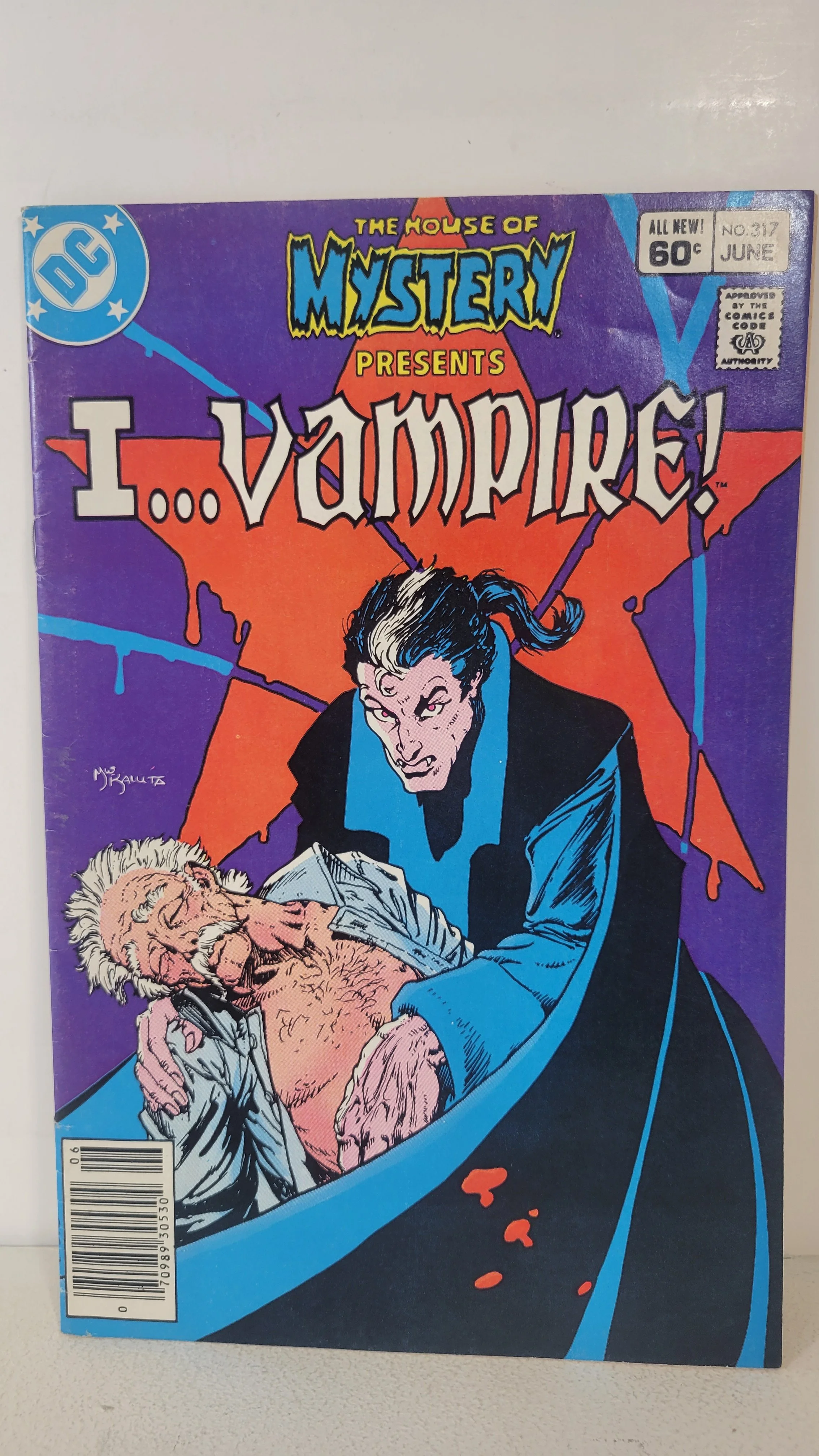 House of Mystery 317 Present, I...Vampire! Dmitri Mishkin Death! 1983 DC Comics