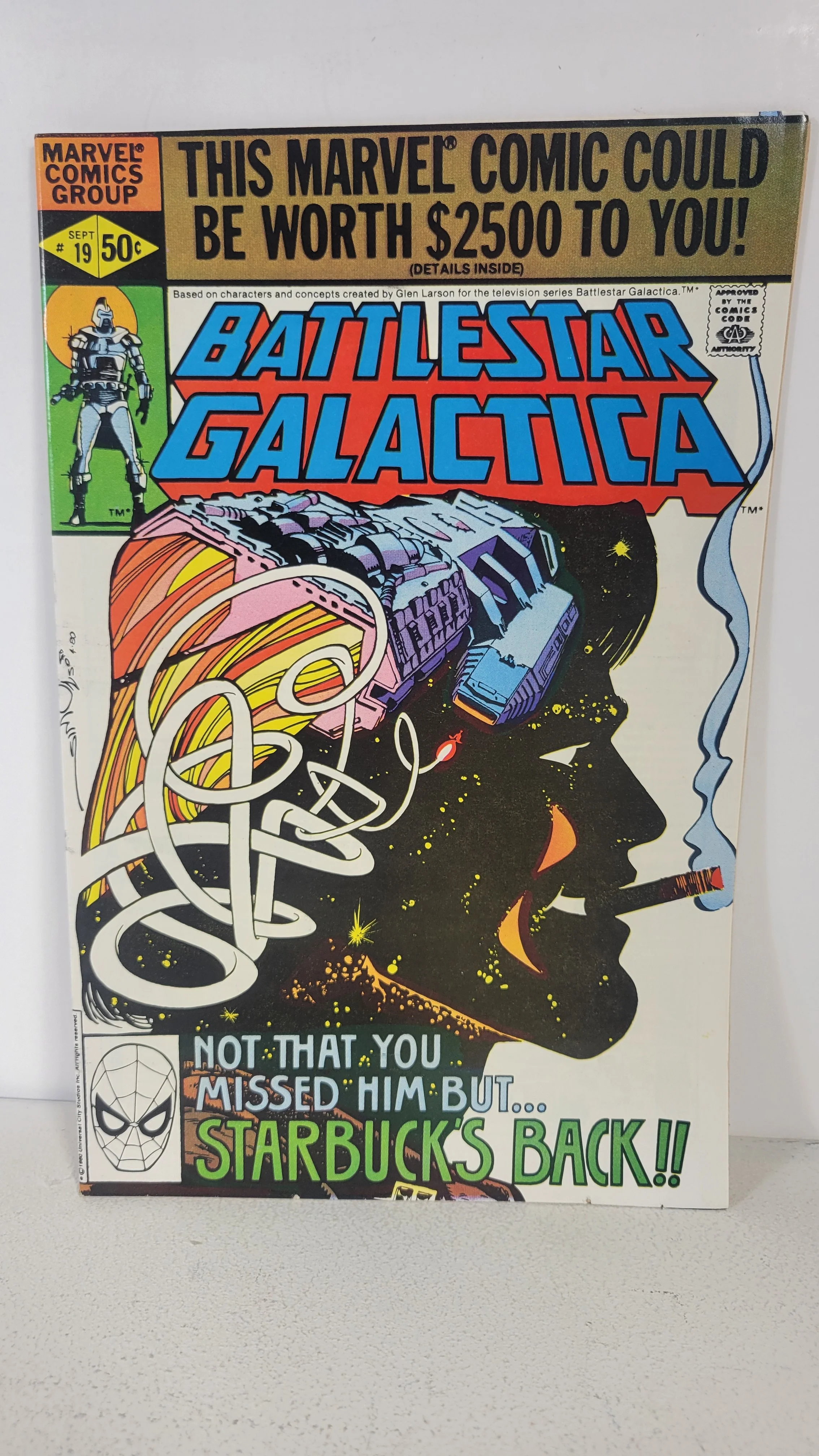 Battlestar Galactica 19 1980 Marvel Comics