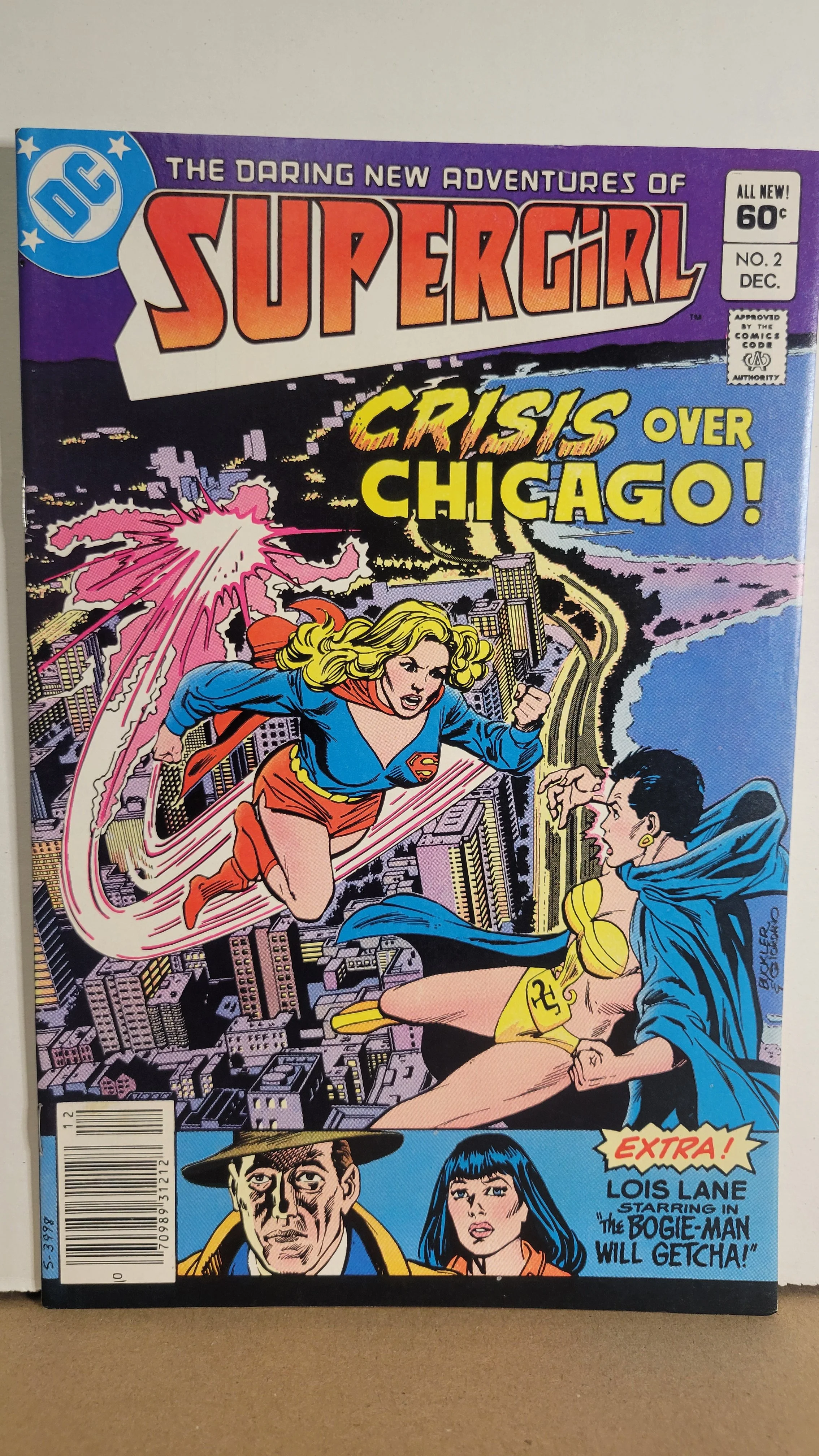 Daring New Adventures of Supergirl 2 Crisis over Chicago! Lois Lane Extra! 1982 DC Comics