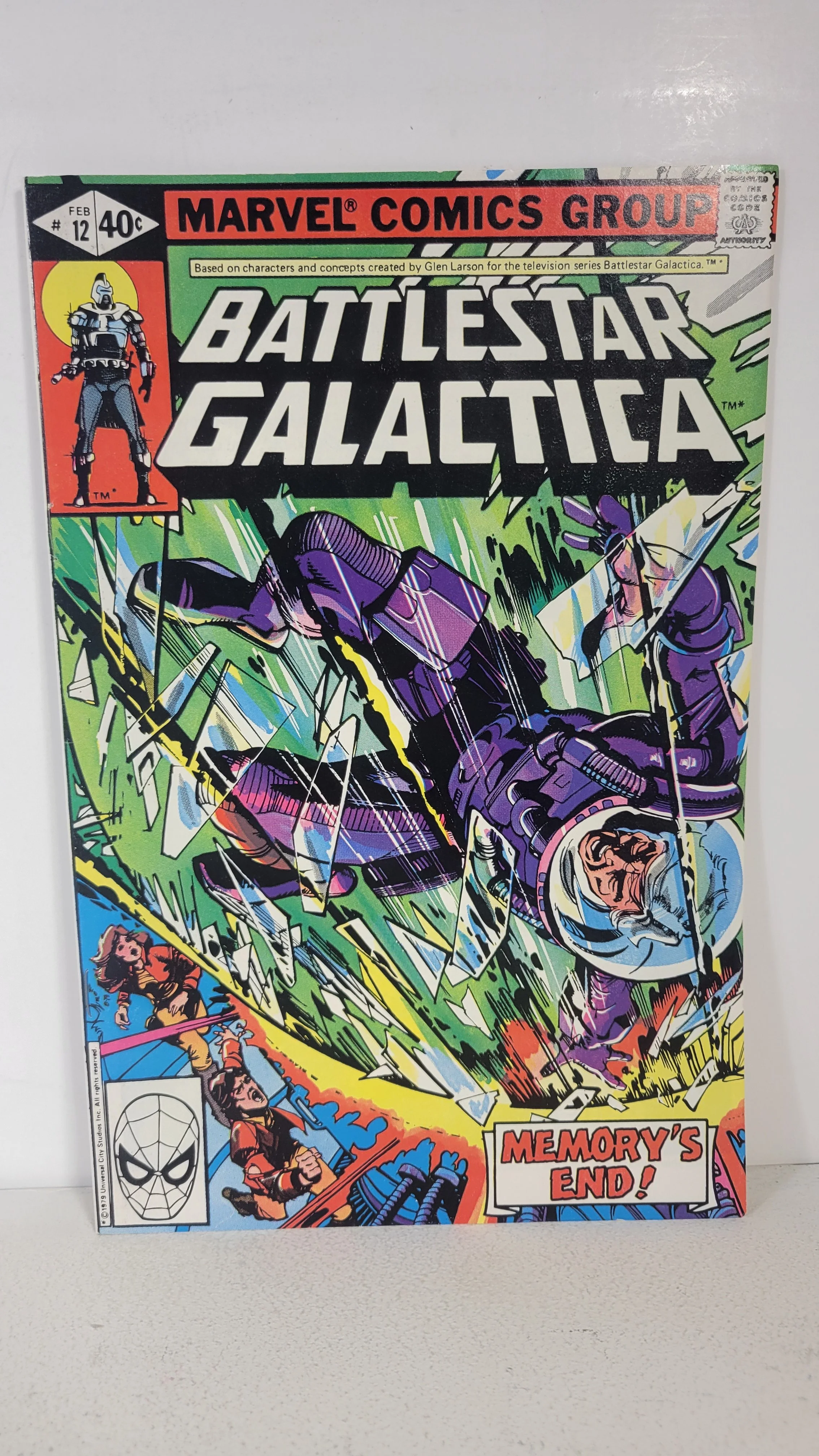 Battlestar Galactica 12 1980 Marvel Comics