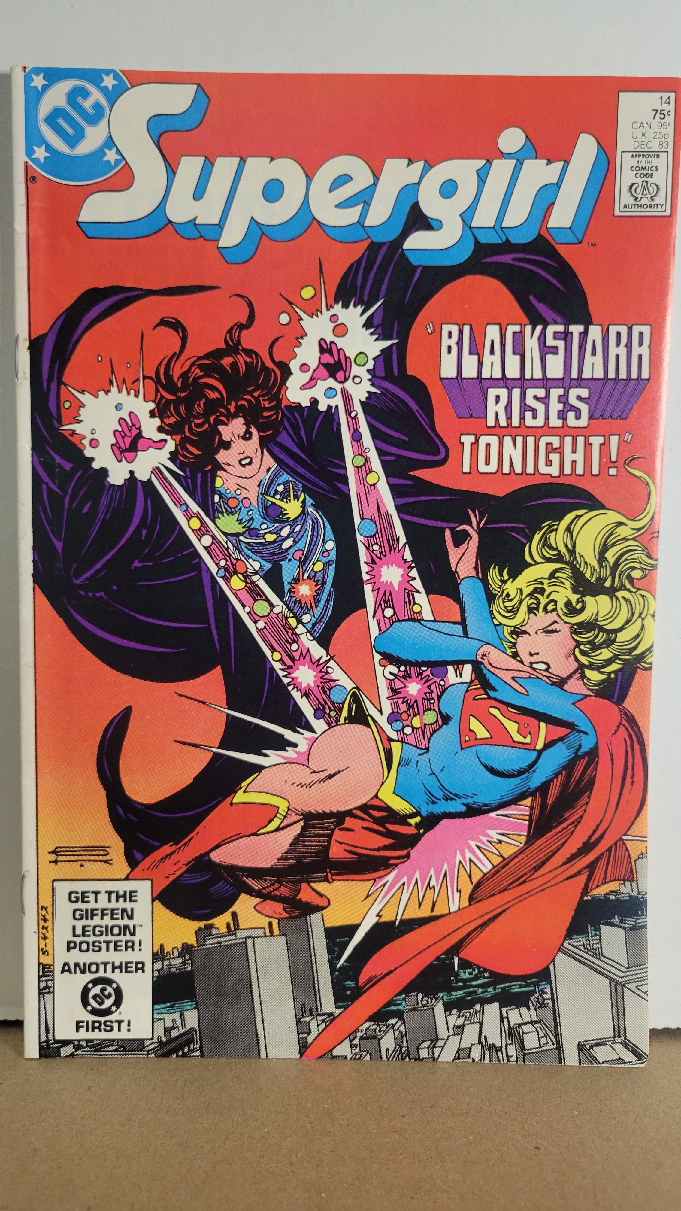 Daring New Adventures of Supergirl 14 Blackstar Rises! 1983 DC Comics